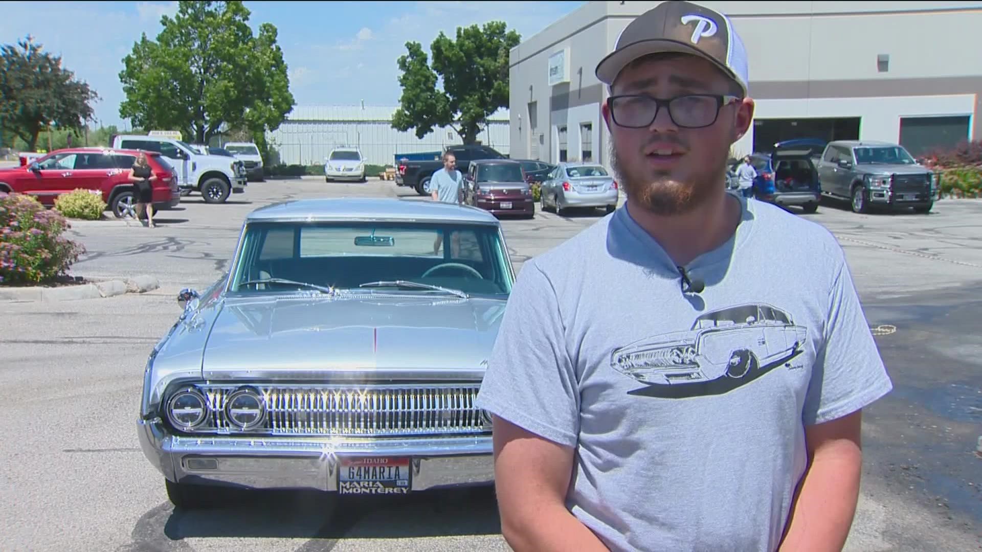 Cole Medcoff bought the old classic car after he was diagnosed with a brain tumor. It was a lot more work than he bargained for. The community stepped in to help.
