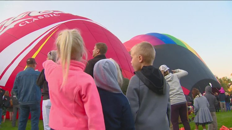 Day 3 of the Spirit of Boise Balloon Classic features the Nite Glow Spectacular