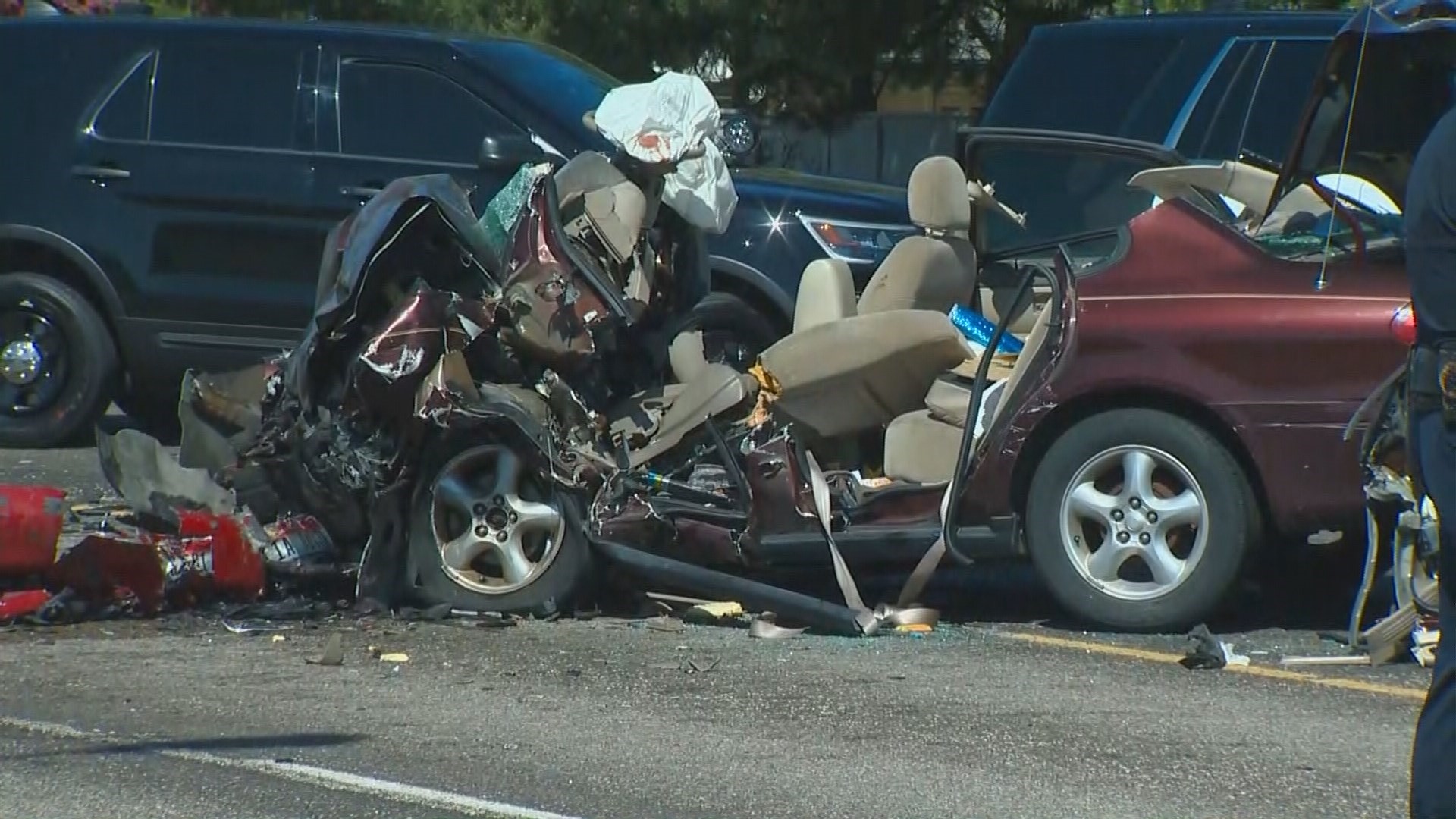 Driver killed in violent Ustick Road crash identified
