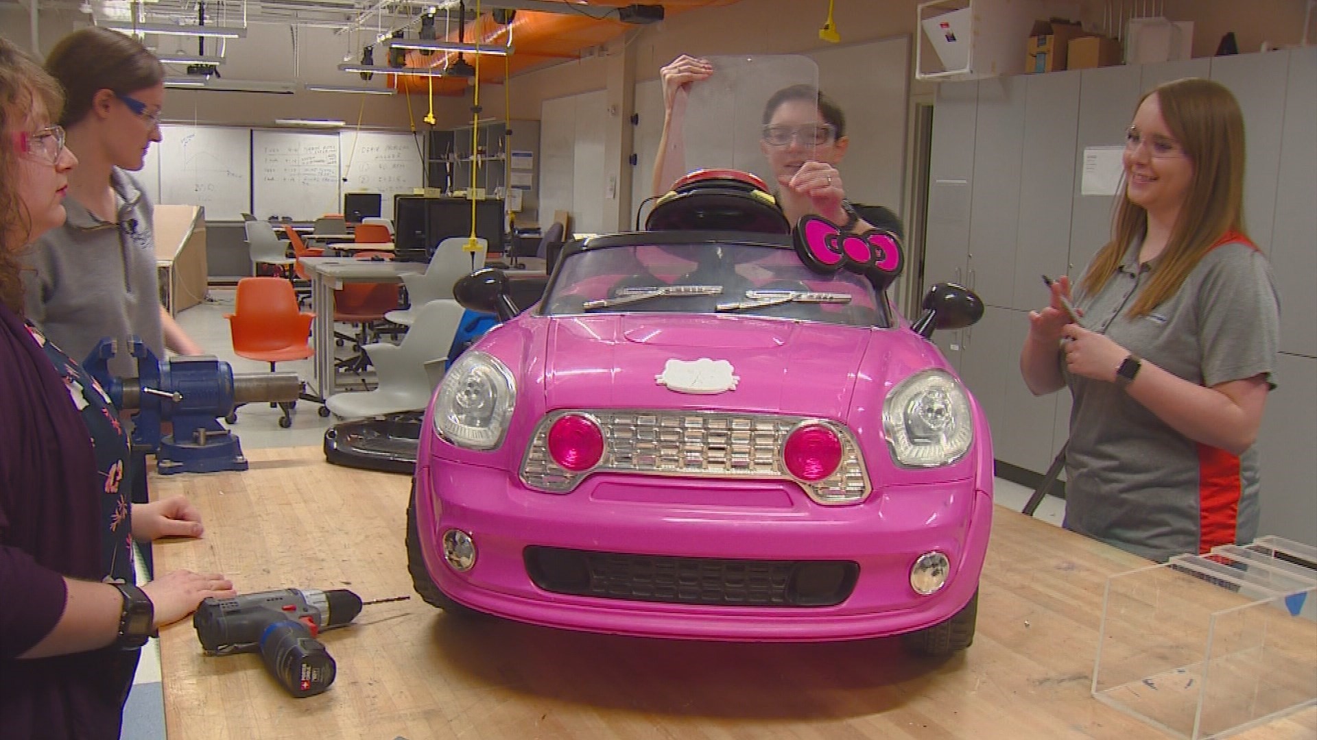 Go Baby Go: Boise State students build adaptive rides for special needs ...