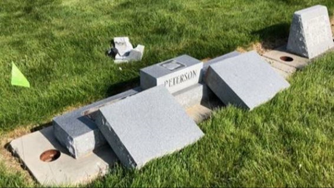 Dozens of headstones destroyed in Nyssa cemetery