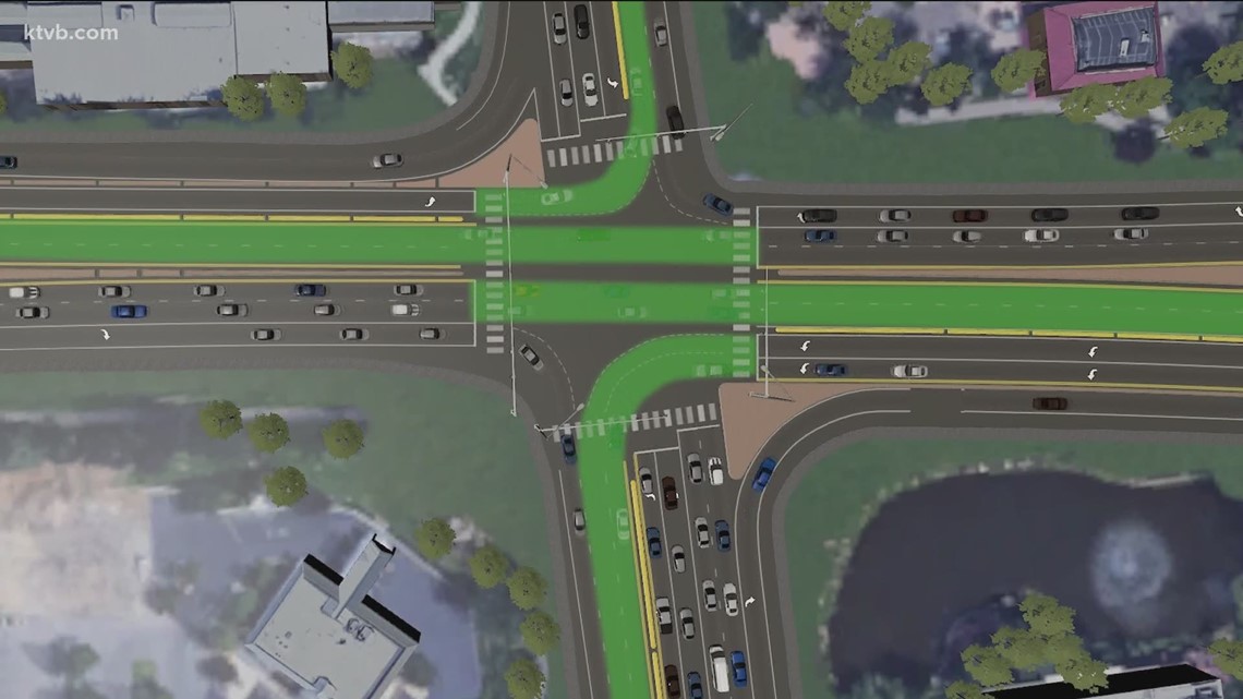 Continuous Flow Intersection To Be Built At Eagle Road And Highway 44 