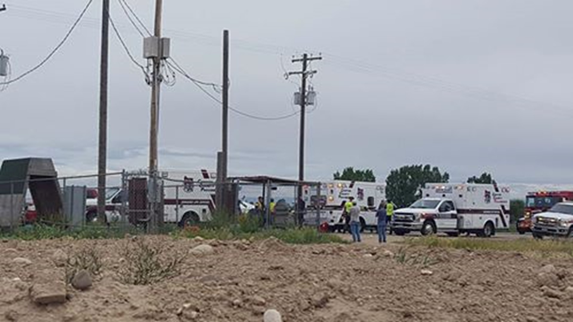 Four injured in crash near Caldwell