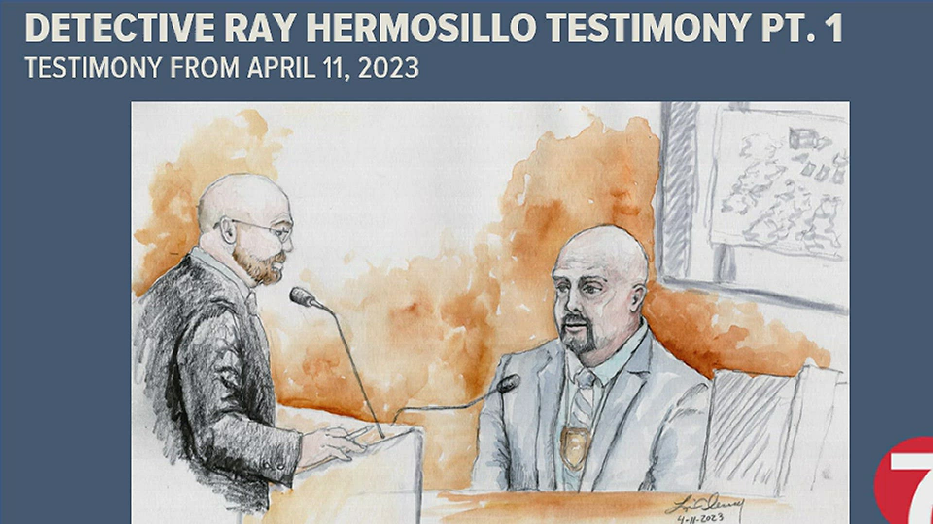 Rexburg Police Det. Ray Hermosillo described the day he met with the Ada Co. medical examiner for the autopsies of JJ Vallow and Tylee Ryan. Pt. 1 from 4/11/23