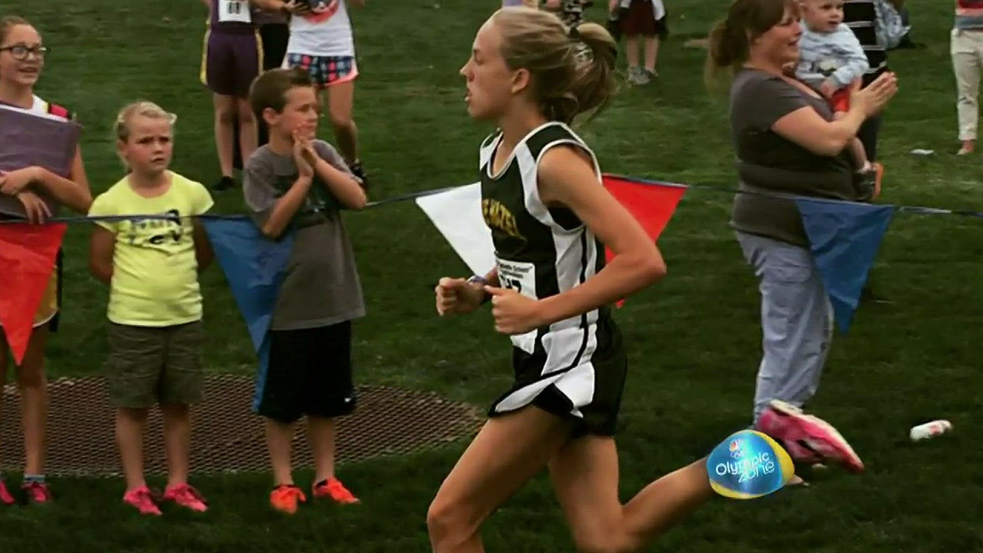 Mountain View freshman-to-be is already running fast enough to beat the state's best athletes.