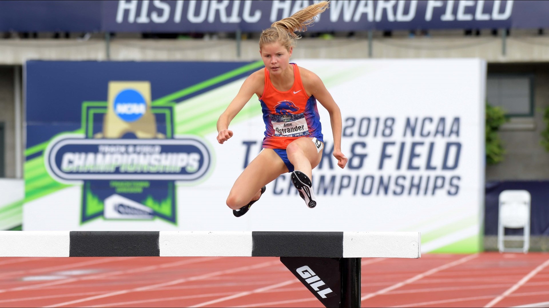 Boise State's Allie Ostrander wins second NCAA steeplechase title