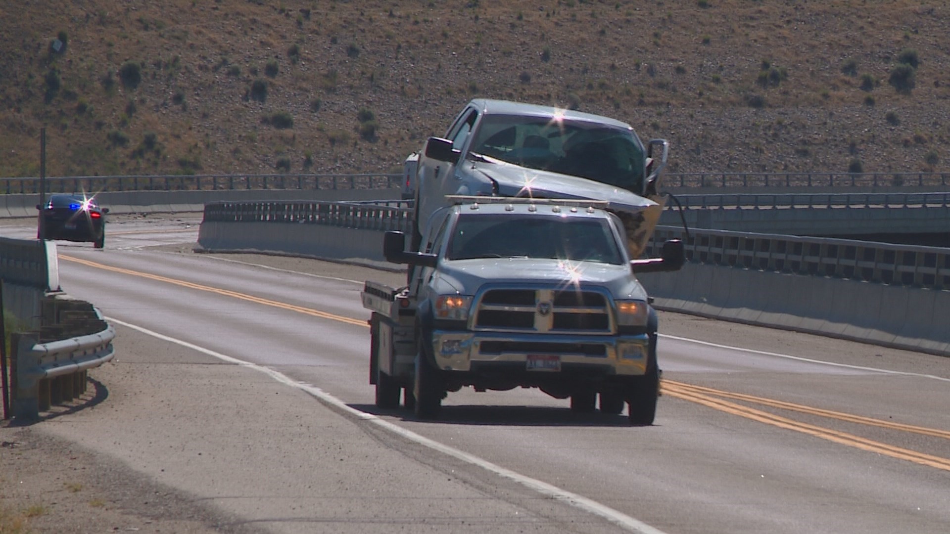 2 hospitalized after Idaho 21 collision