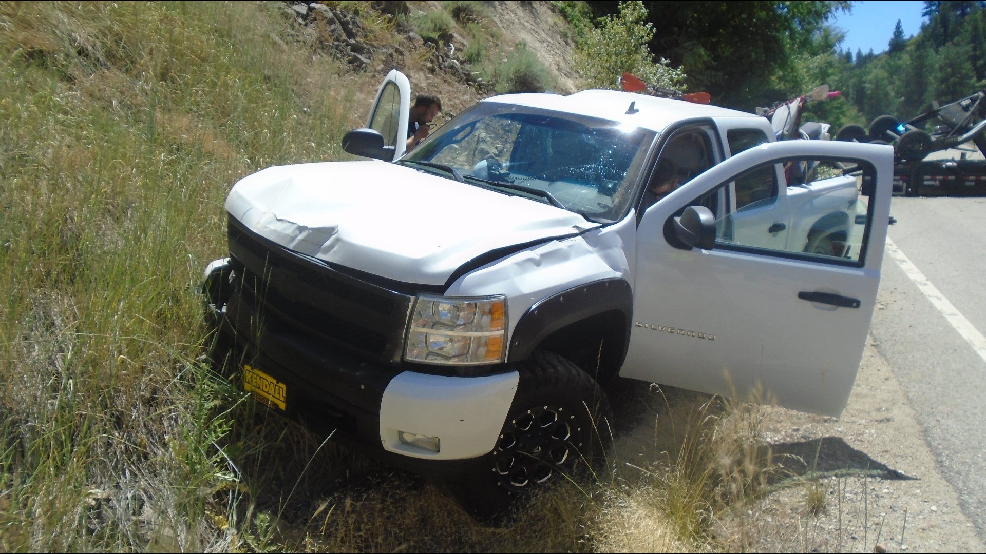 Idaho 21 reopens after crash north of Boise | ktvb.com