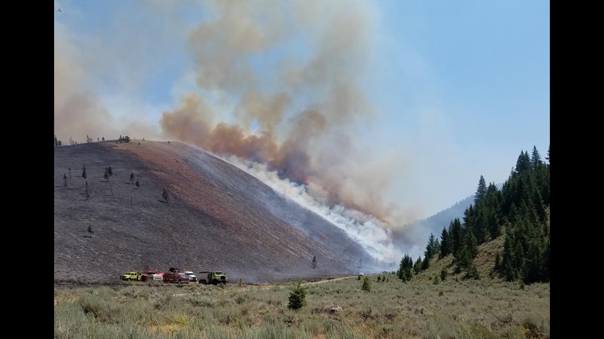 Central Idaho Wildfire Enters Sawtooth National Forest 4662