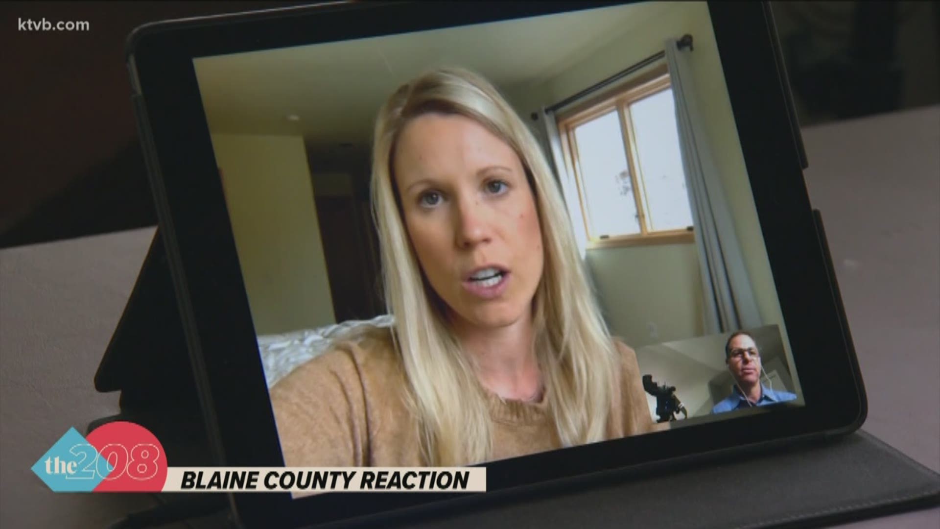 Shannon Camp, who lives in Blaine County with her husband and young daughter, describes how things have changed in the wake of the coronavirus outbreak.
