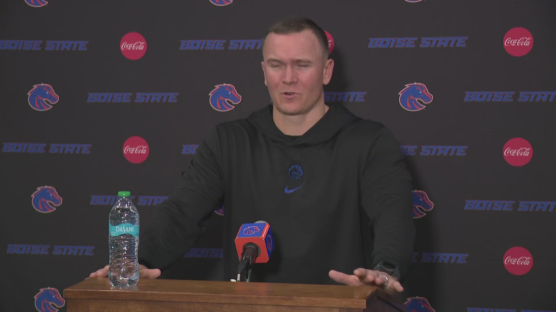 BSU defeated Nevada and Danielson believes it's what the team does at practice.