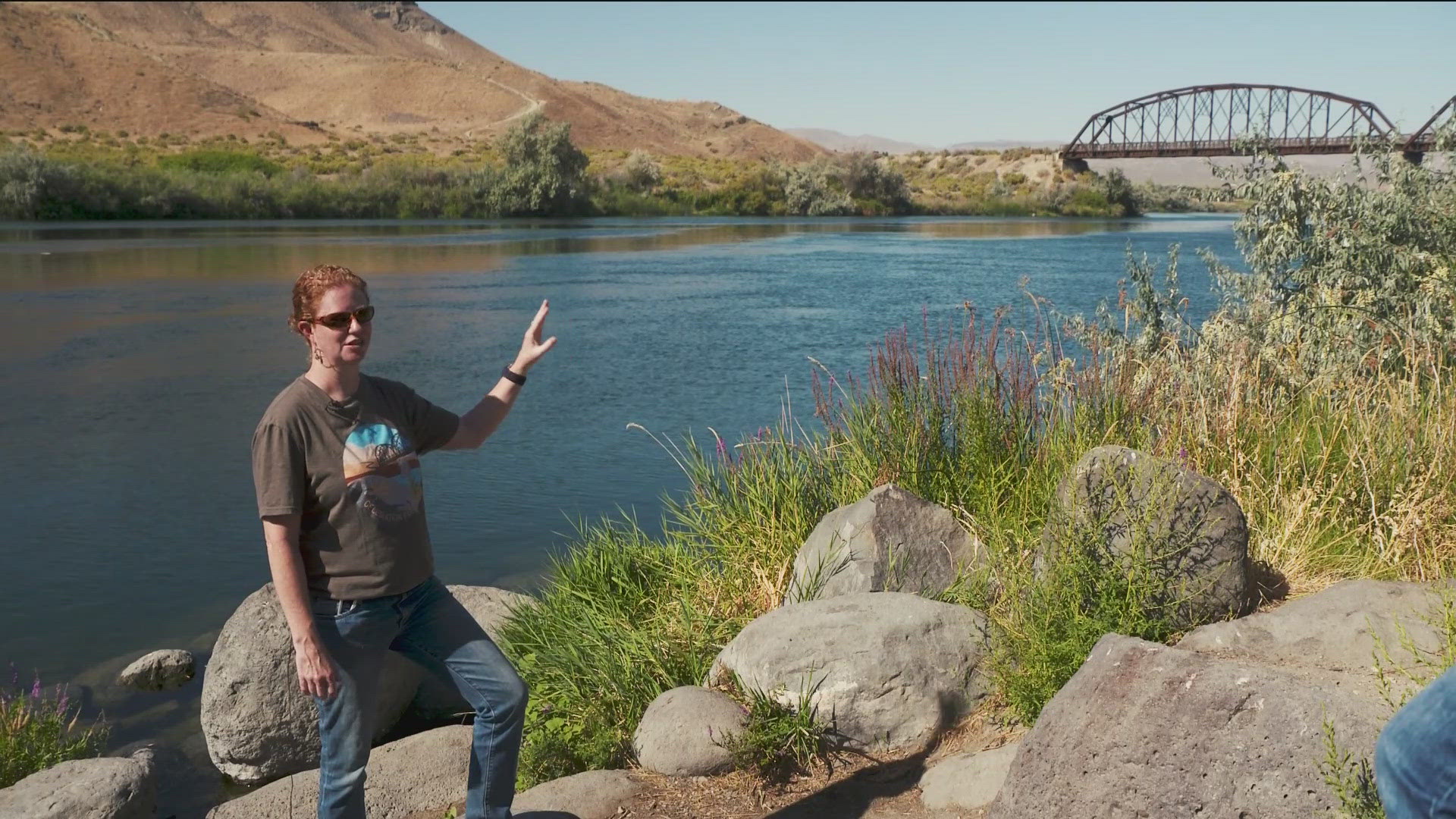 Running along the Snake River, Celebration Park is Idaho's only archeology-themed park. Visitors can journey through history, starting with the Bonneville Flood.