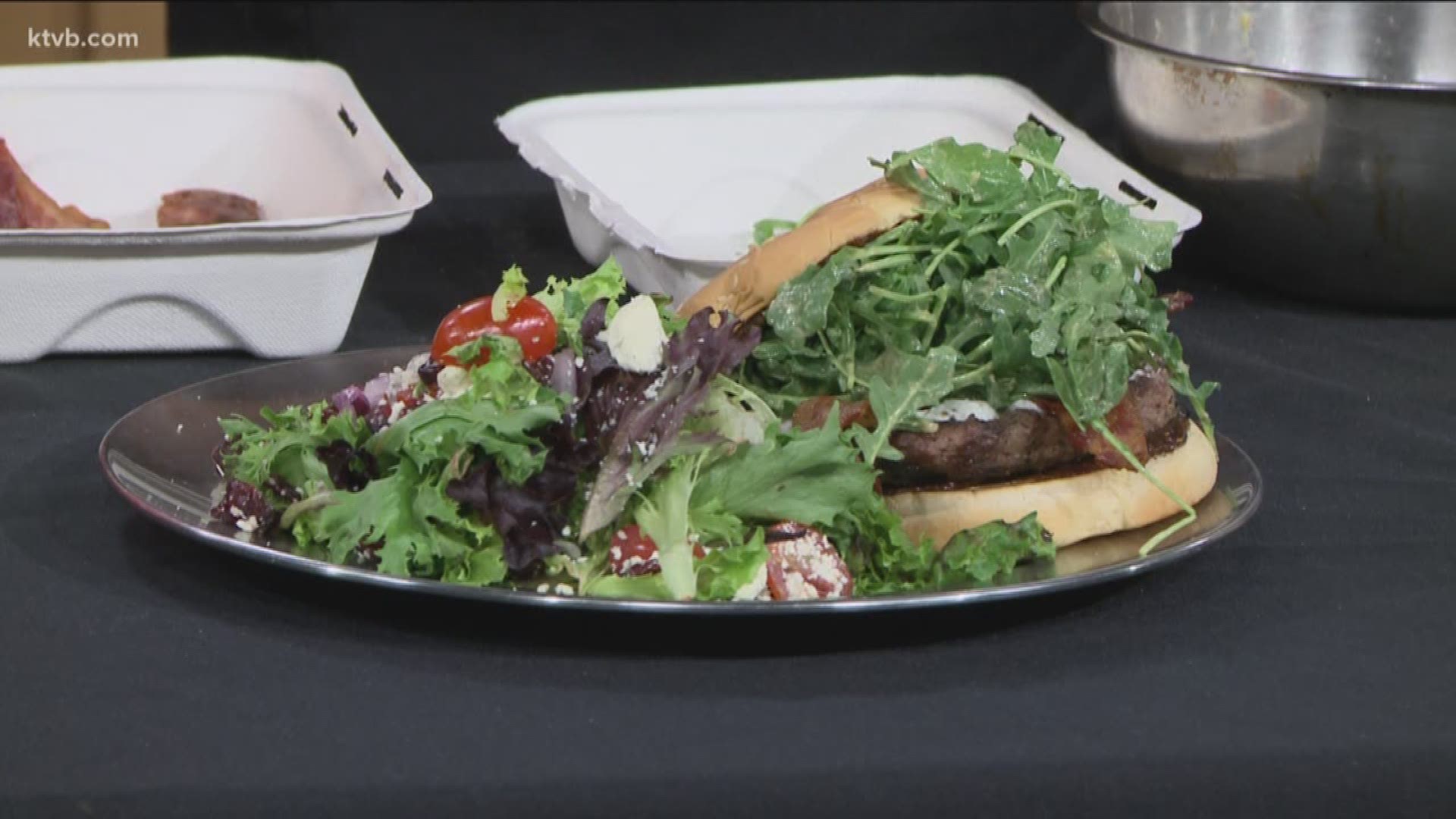 Eureka!'s signature fig burger recipe