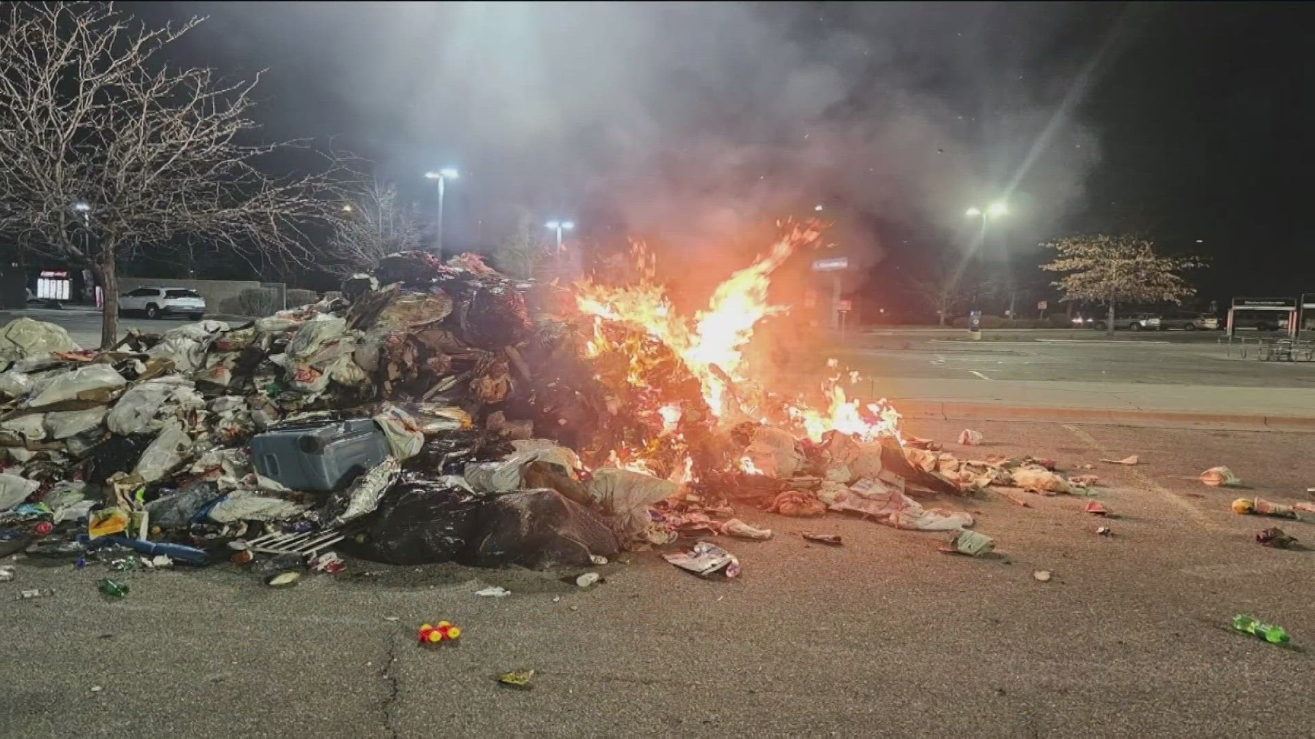Vape battery sparks fire in Boise parking lot