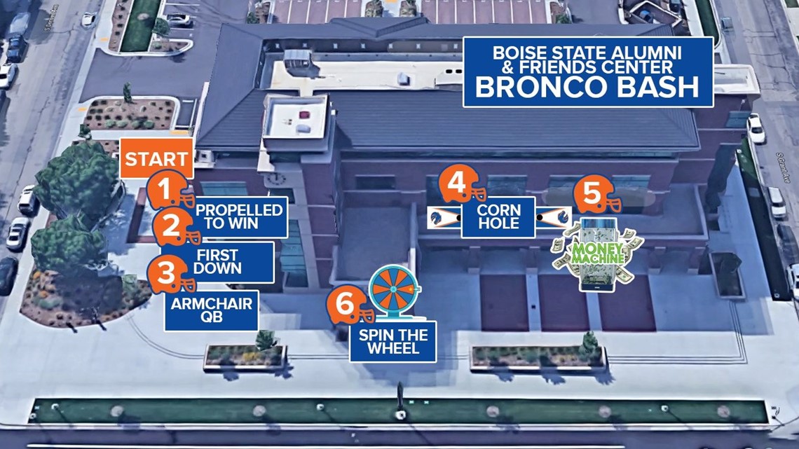 Parking for BSU Home Games Offered at Civic Plaza Complex - Ada County