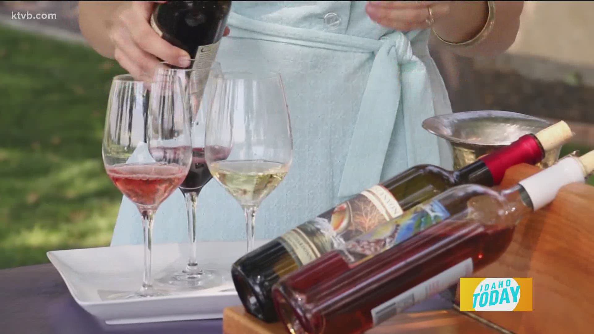 Hadley Robertson with Hells Canyon Winery walks us through a wine tasting and what to look for.