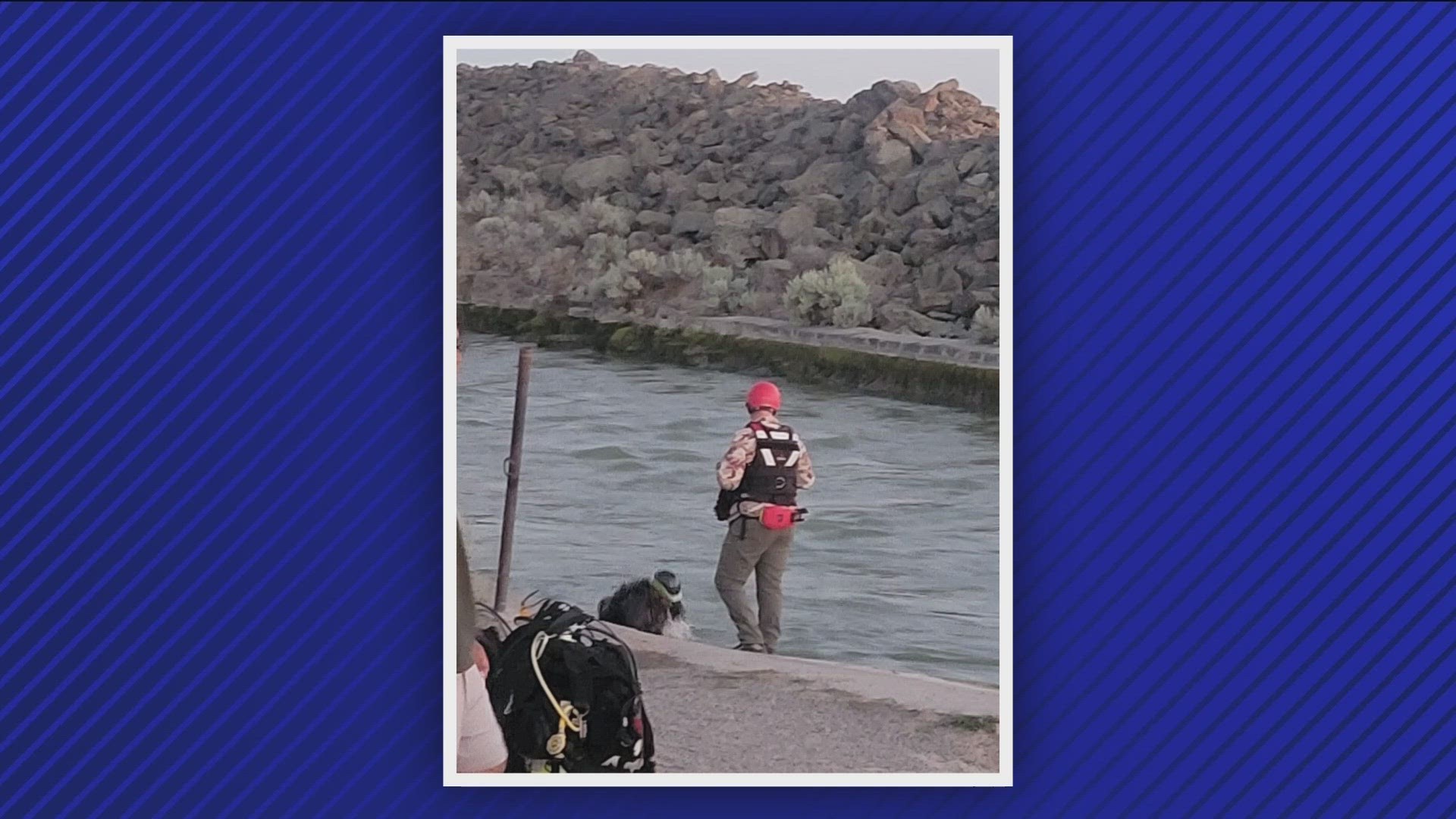 Twin Falls Sheriff's Office reminds people it is an "extremely dangerous area to swim."