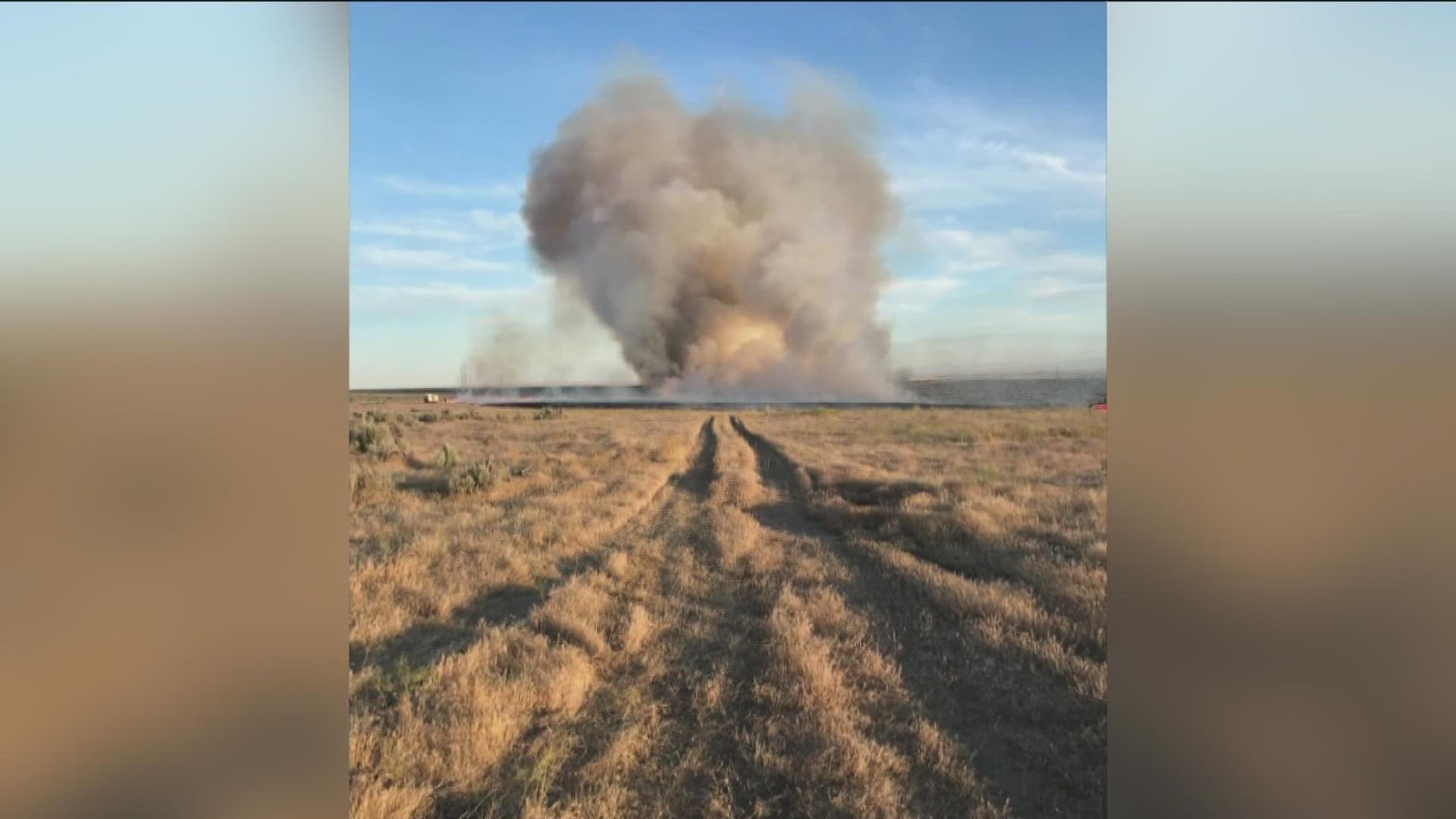 Talon Fire Was Caused By Shooting Blm Said 2914