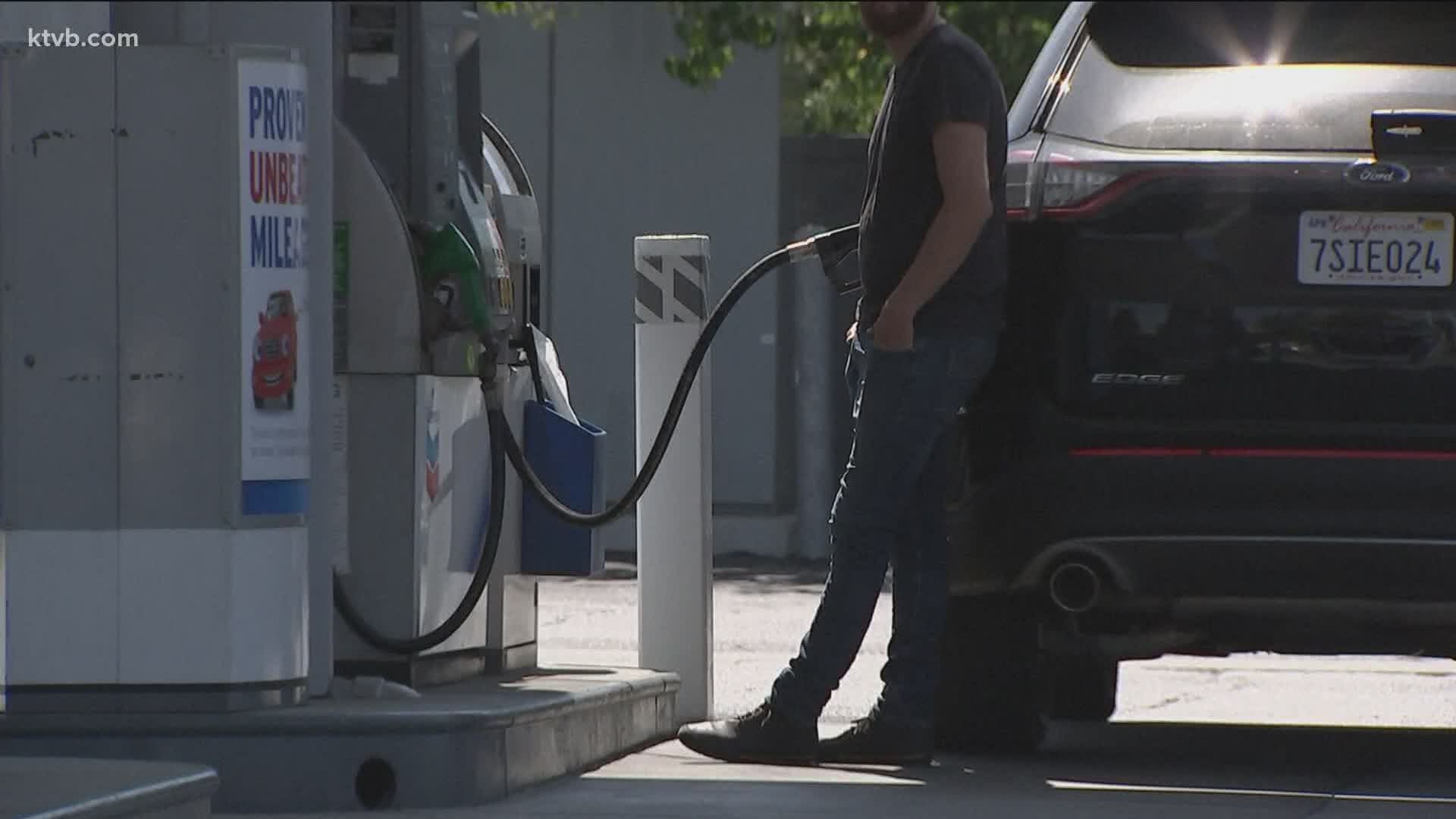 AAA Idaho says gas prices are now more expensive than they were a year ago.