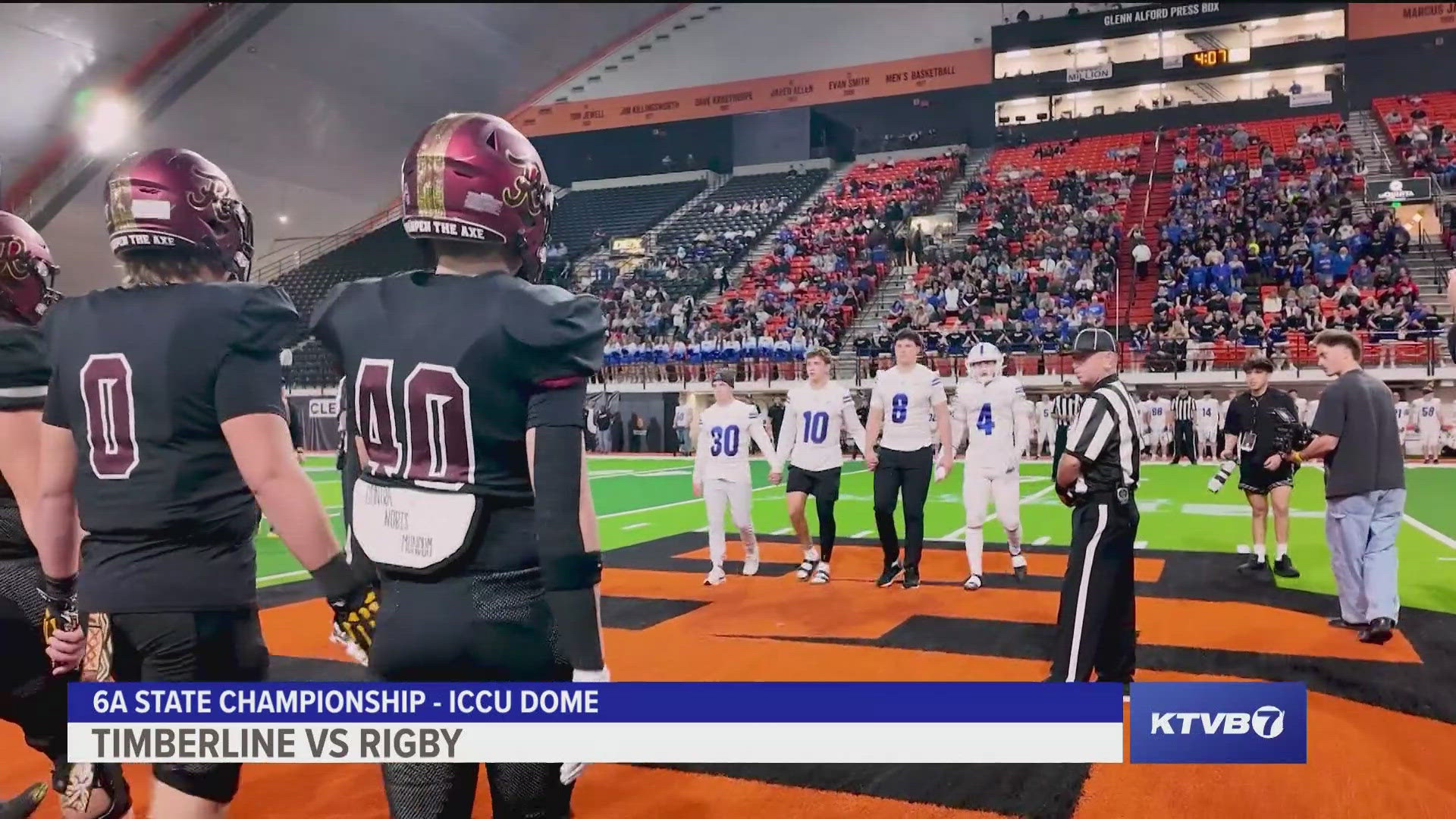 Rigby claimed its fifth state championship since 2019 on Saturday with a 41-6 victory over Timberline in the 6A title game. 
