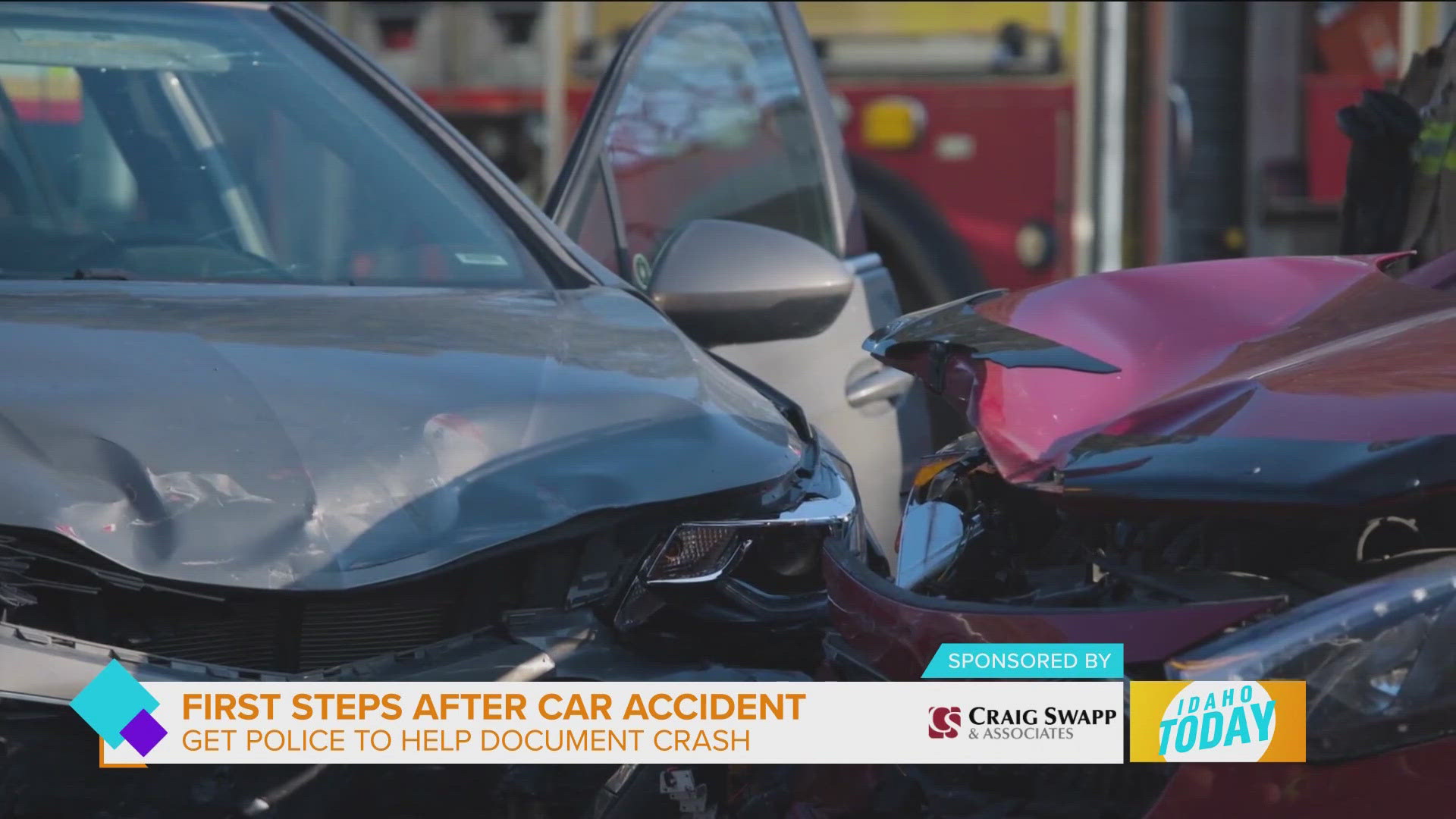 Craig Swapp gives advice on how to handle a car accident.