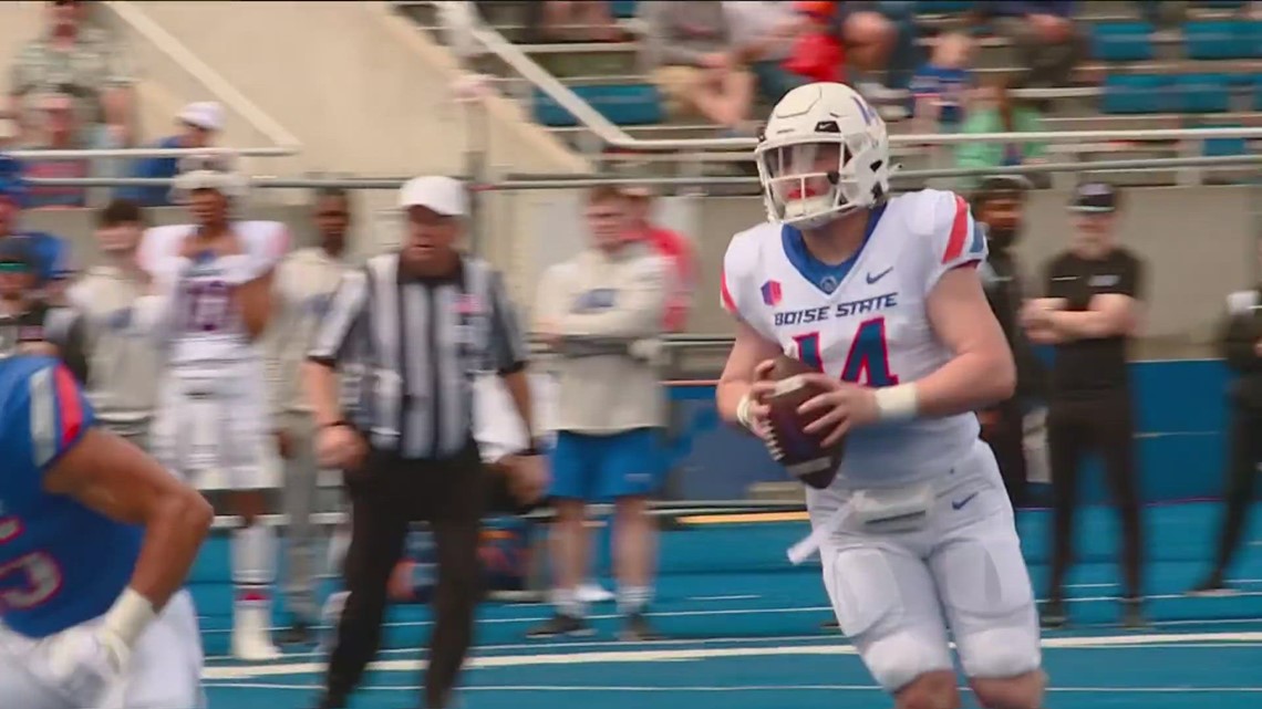 Madsen, Jeanty impress in Boise State spring game