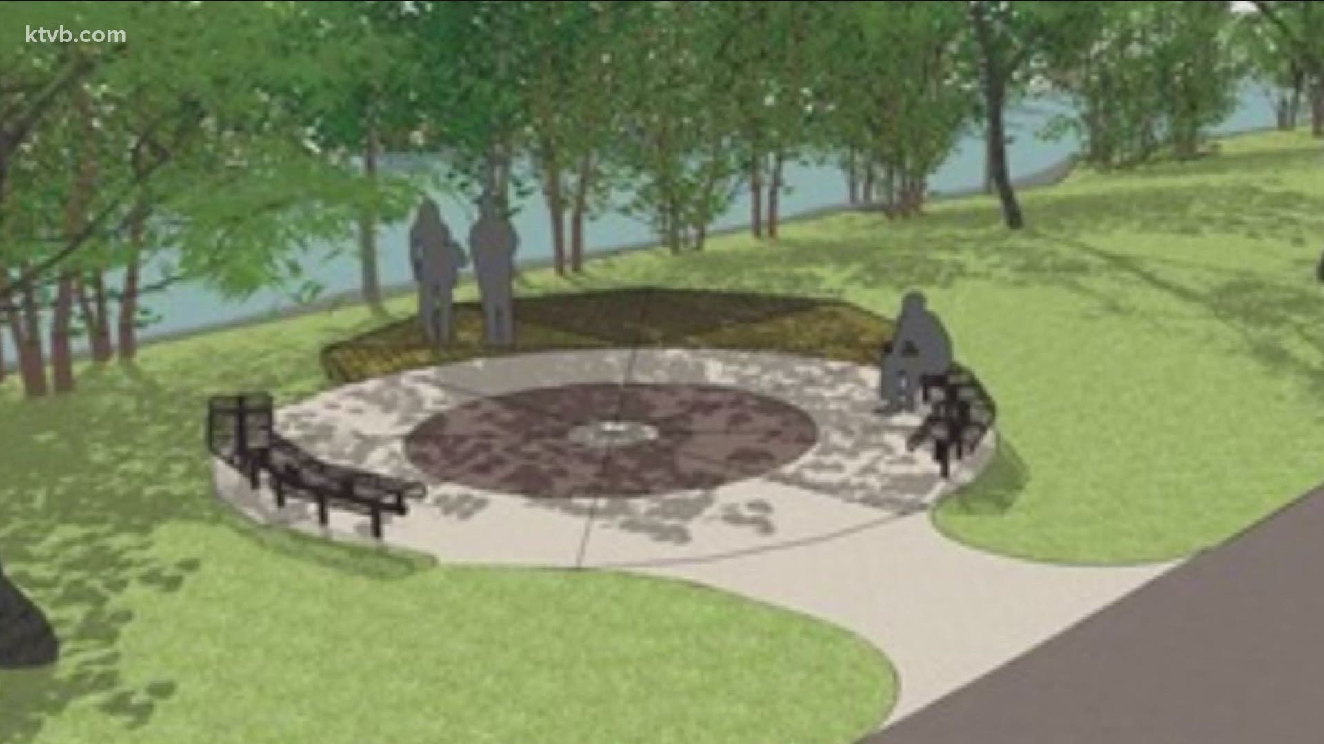If funding is approved, Mayor McClean's office said park designers would then work with the families of the pilots for the design and construction of it.