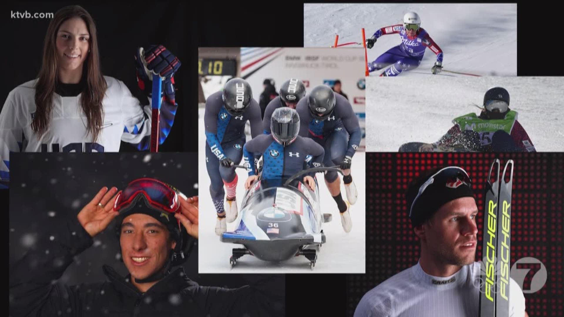Seven athletes with strong Idaho ties to watch at the 2018 Winter Games in South Korea including a bobsled team with a former Bronco and Vandal.