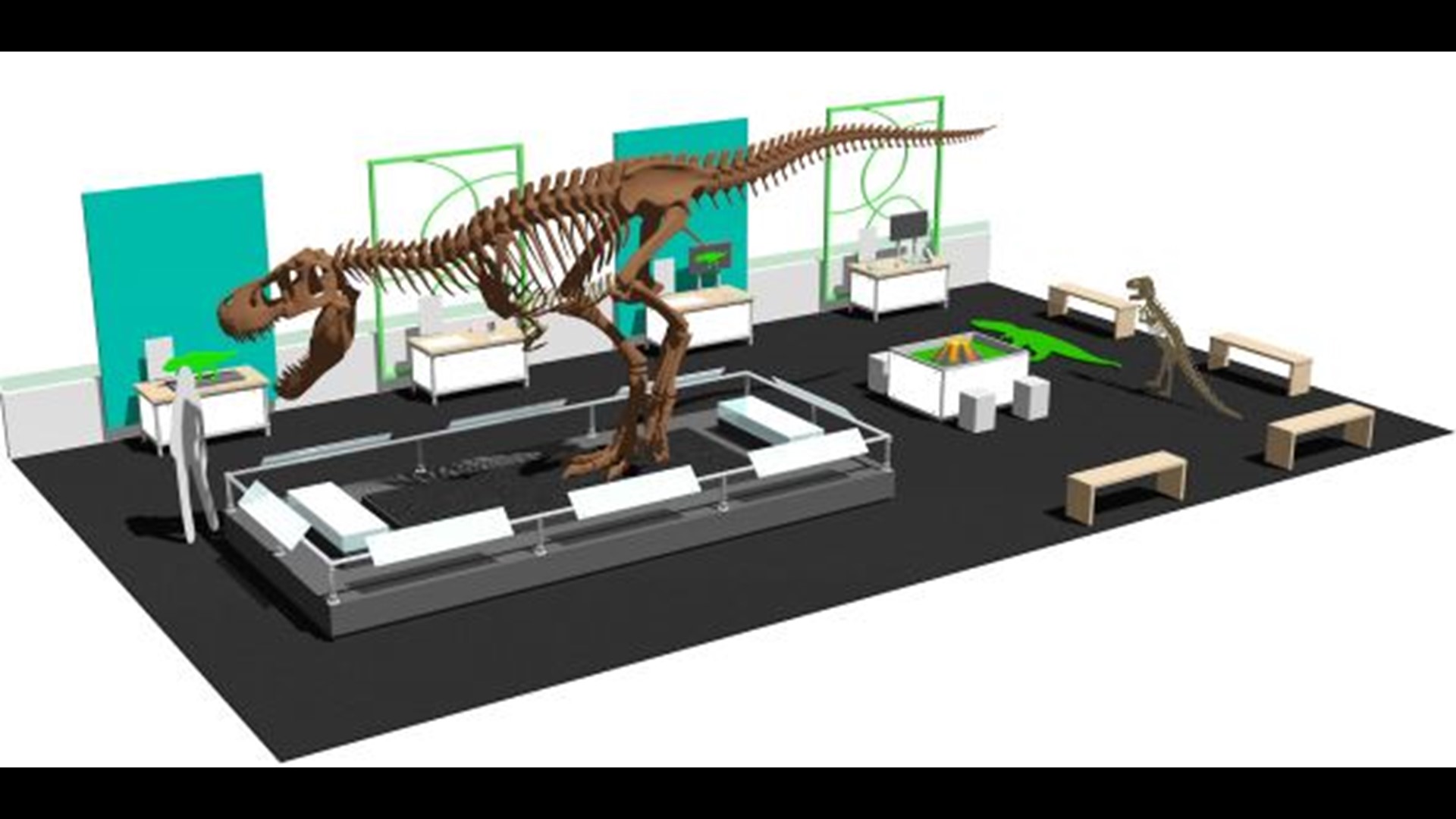 t rex exhibit near me