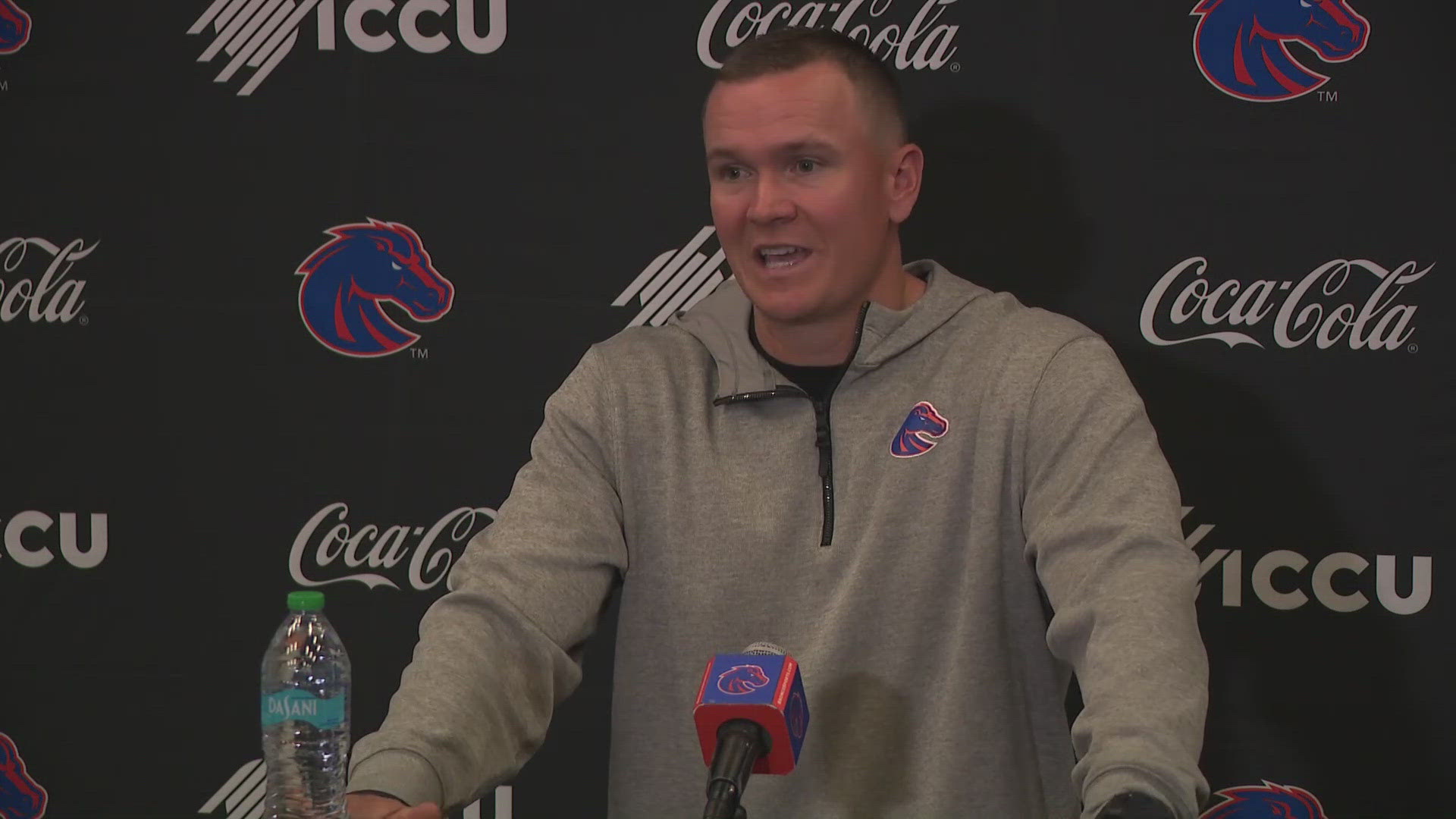 Spencer Danielson, Erik Chinander and Nate Potter meet with the media to discuss Boise State's loss to Notre Dame and Saturday's matchup with New Mexico on the Blue.