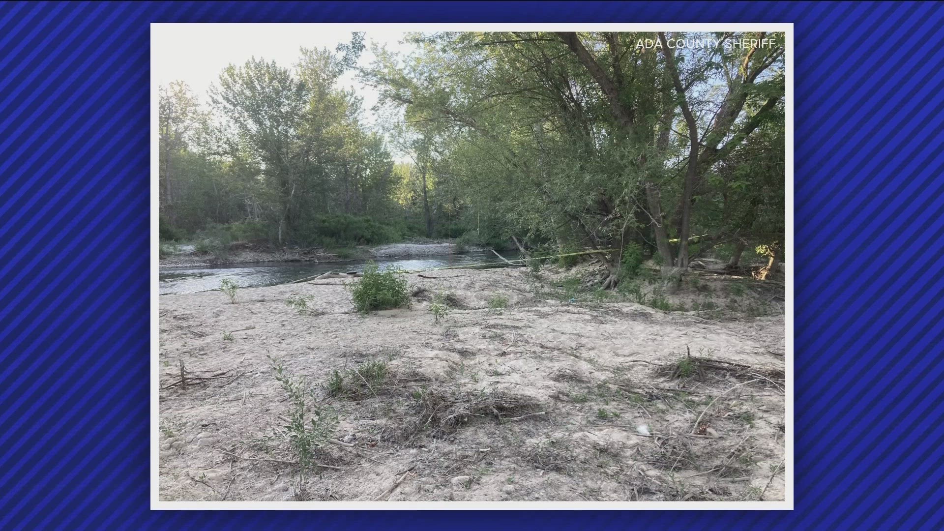 An investigation is underway after a decomposed body was found on the bank of the Boise River Thursday evening in Eagle, the Ada County Sheriff's Office said.
