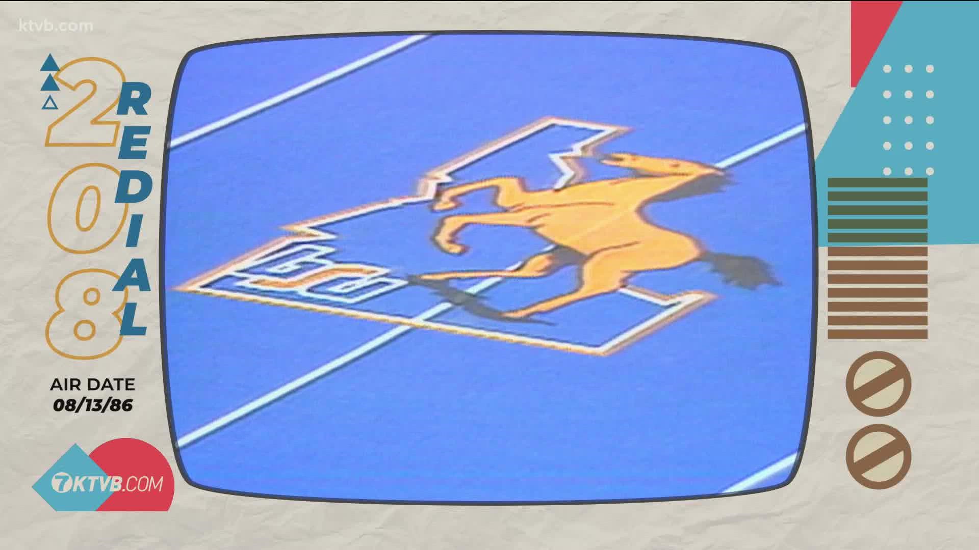On Sept. 13, 1986, the first-ever game was played on the blue astroturf at Boise State's football stadium.