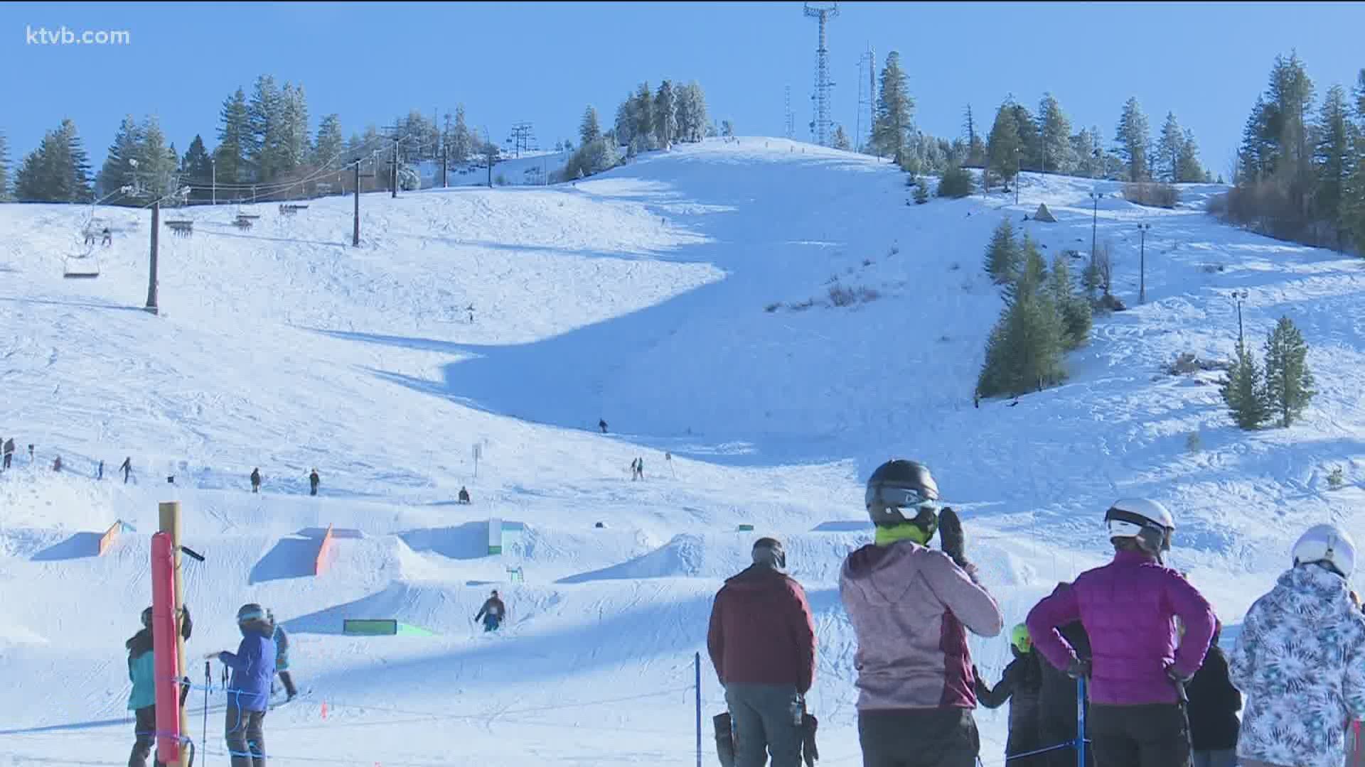 Both resorts want skiers and boarders to purchase their tickets in advance online.