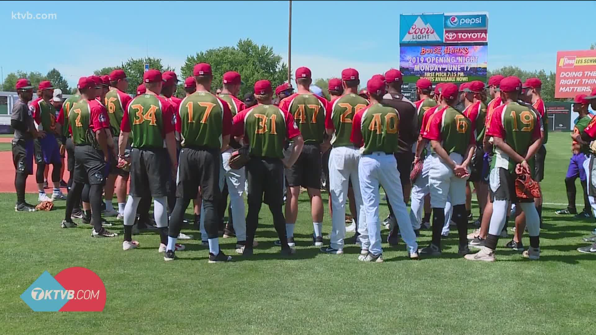 The Boise Hawks announced that the team will hold a two-day tryout camp for possible players at the end of April.