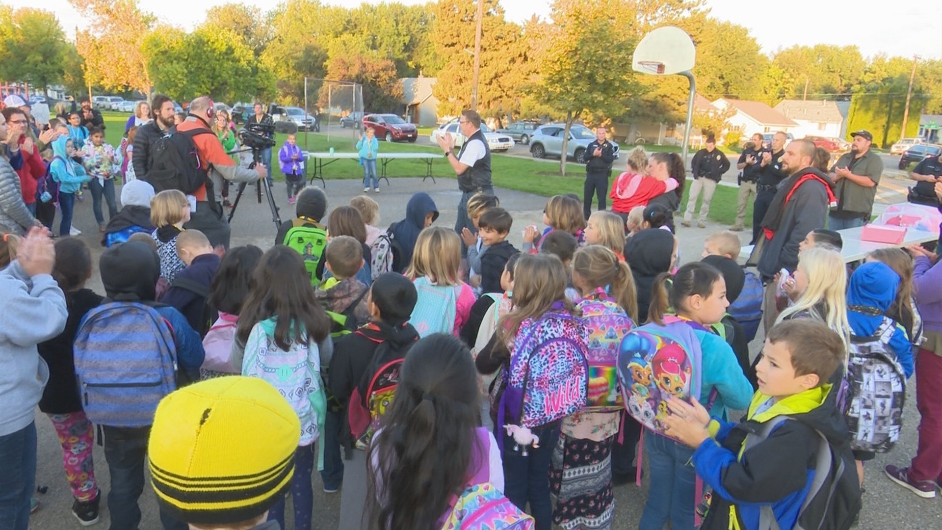 Sherman Elementary Students Participate In Walktober