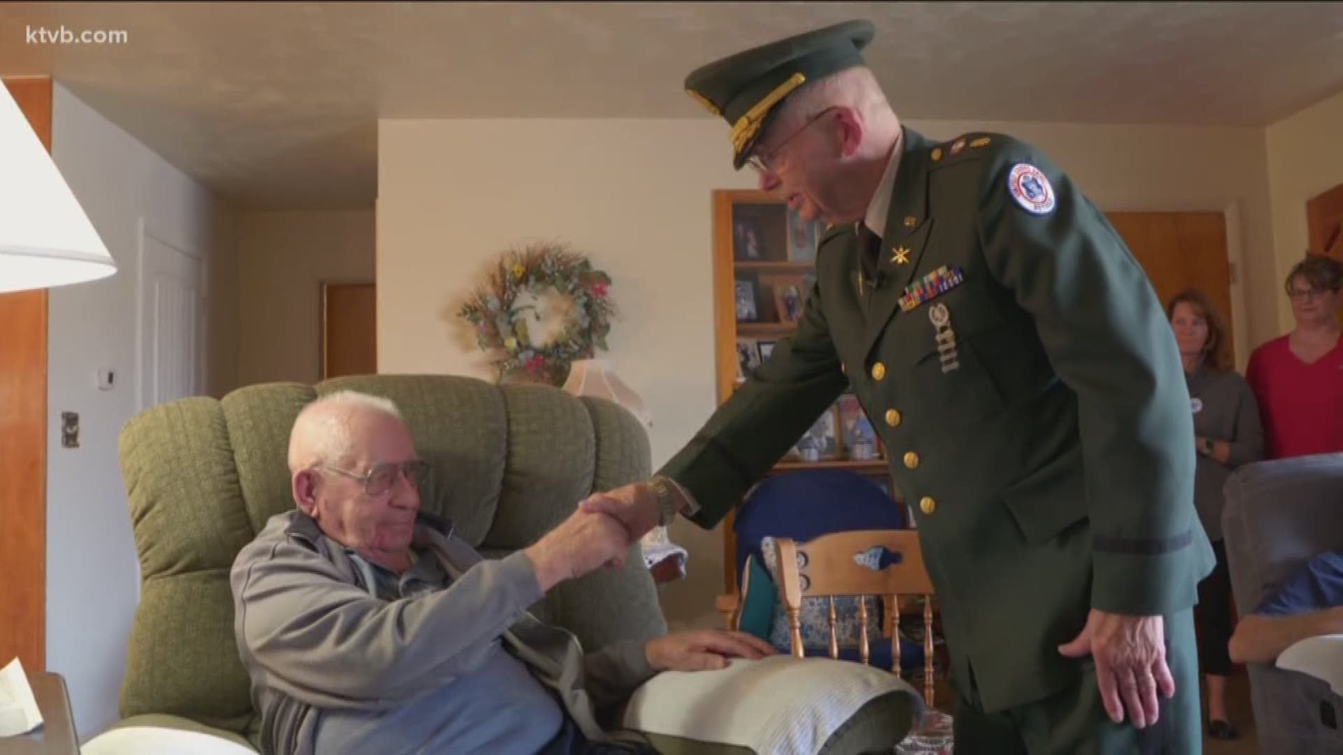 Nearly 300 World War II veterans pass away each day. That's why one Idaho veteran believes it's never too late to say, "thank you."