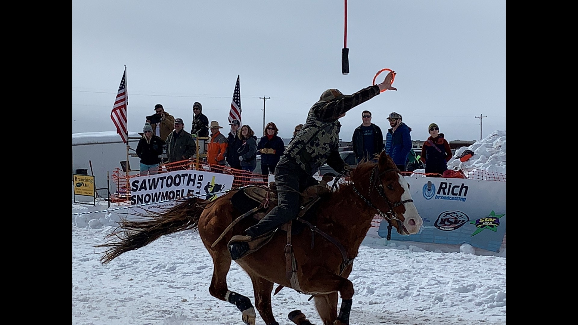 'Crazy cowboys' and 'crazy skiers' team up in skijoring, Idaho's ...