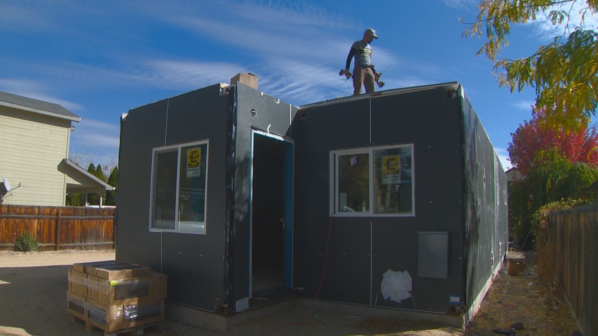 Boise nonprofit offers homes made of steel containers