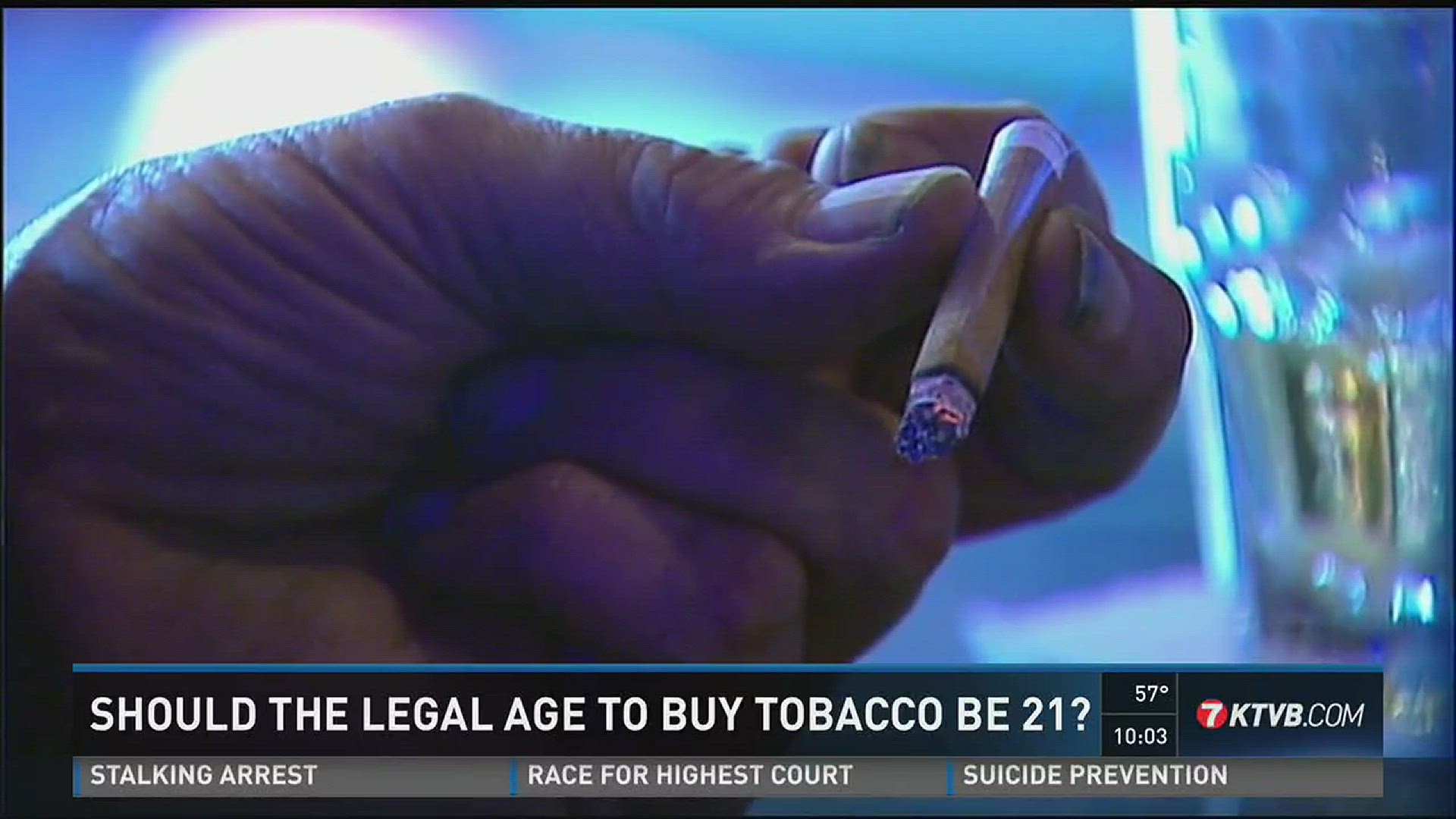 Should the legal age to buy tobacco be 21?