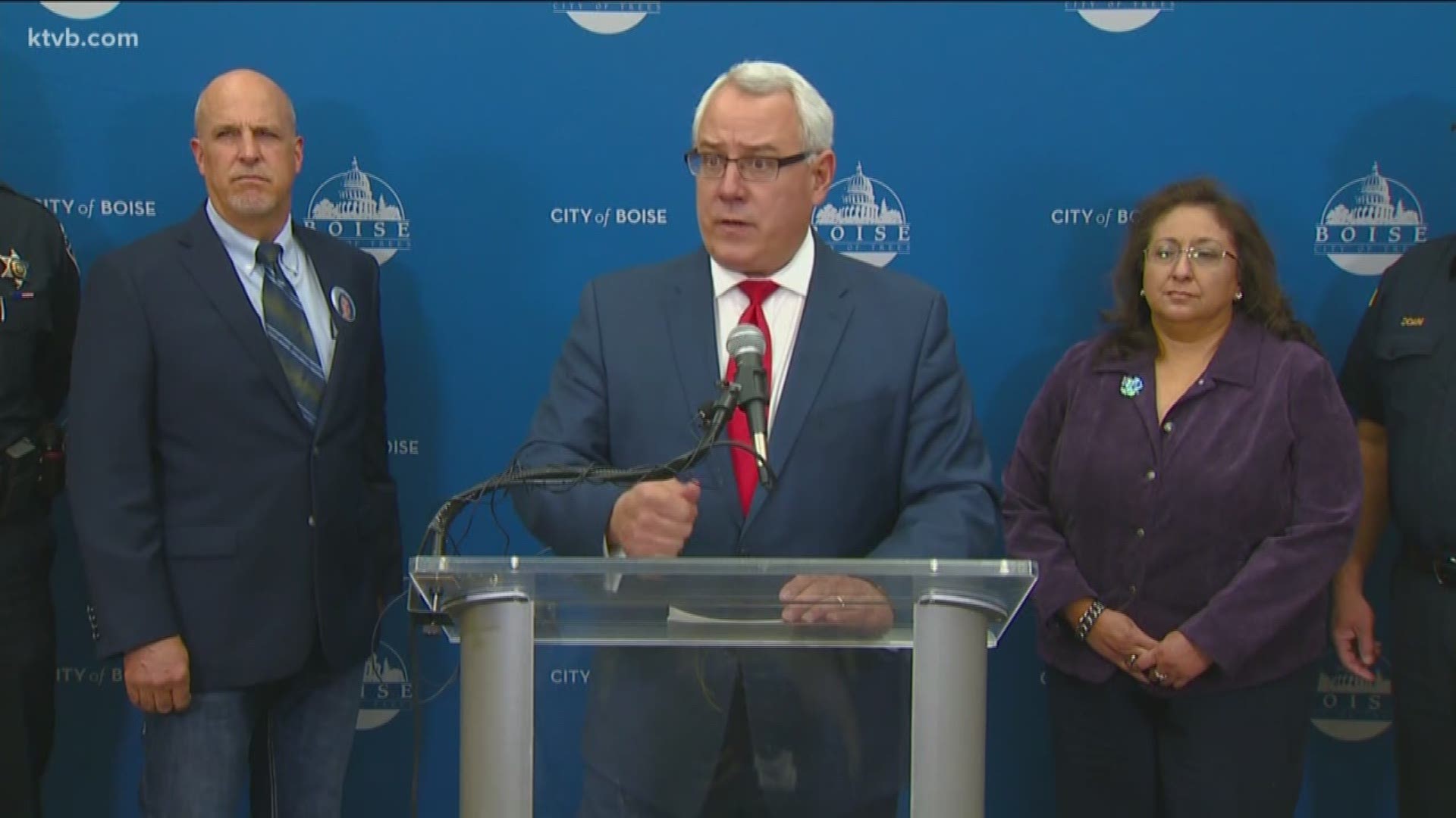 Mayor Dave Bieter says it's for their role in the ongoing escalation of the national and local opioid crisis.