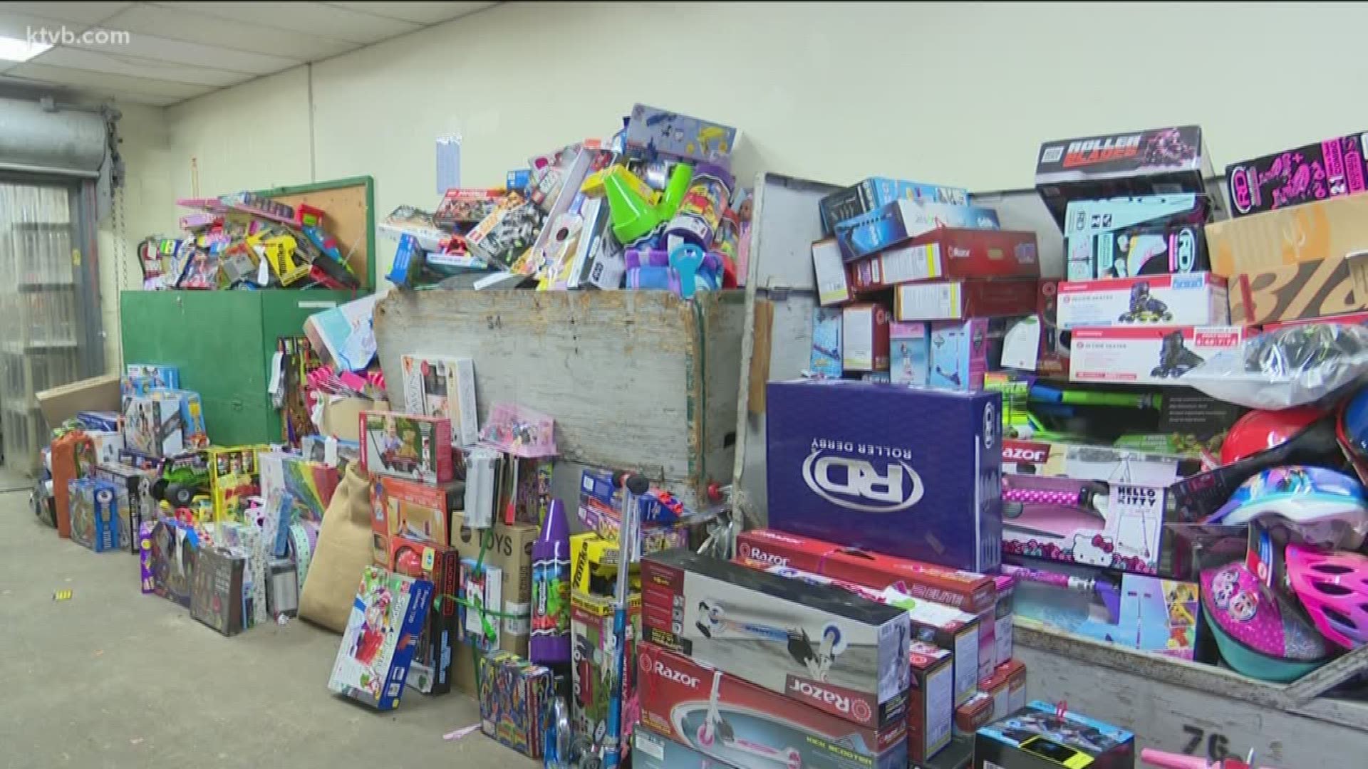 There are lots of smiles this week at the Salvation Army for the annual Toy and Joy shopping event.