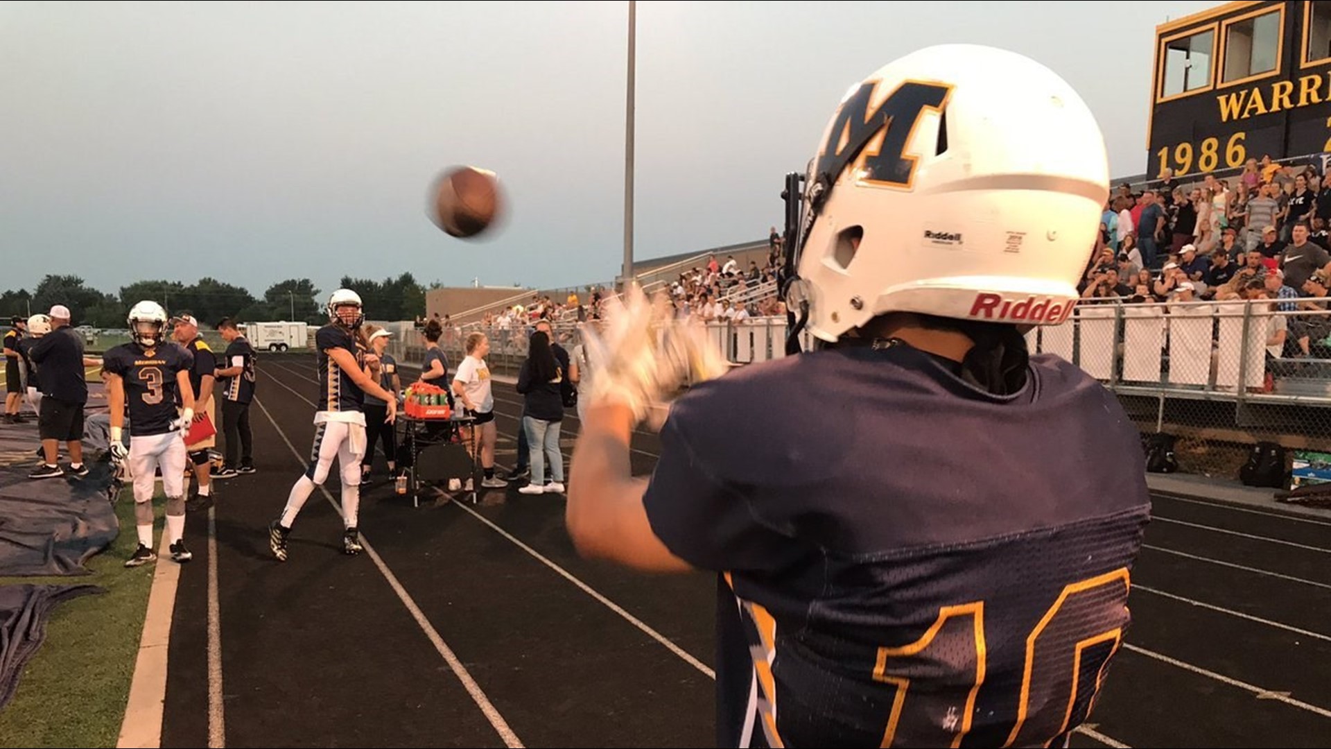 Meridian head football coach stepping down after second stint with team