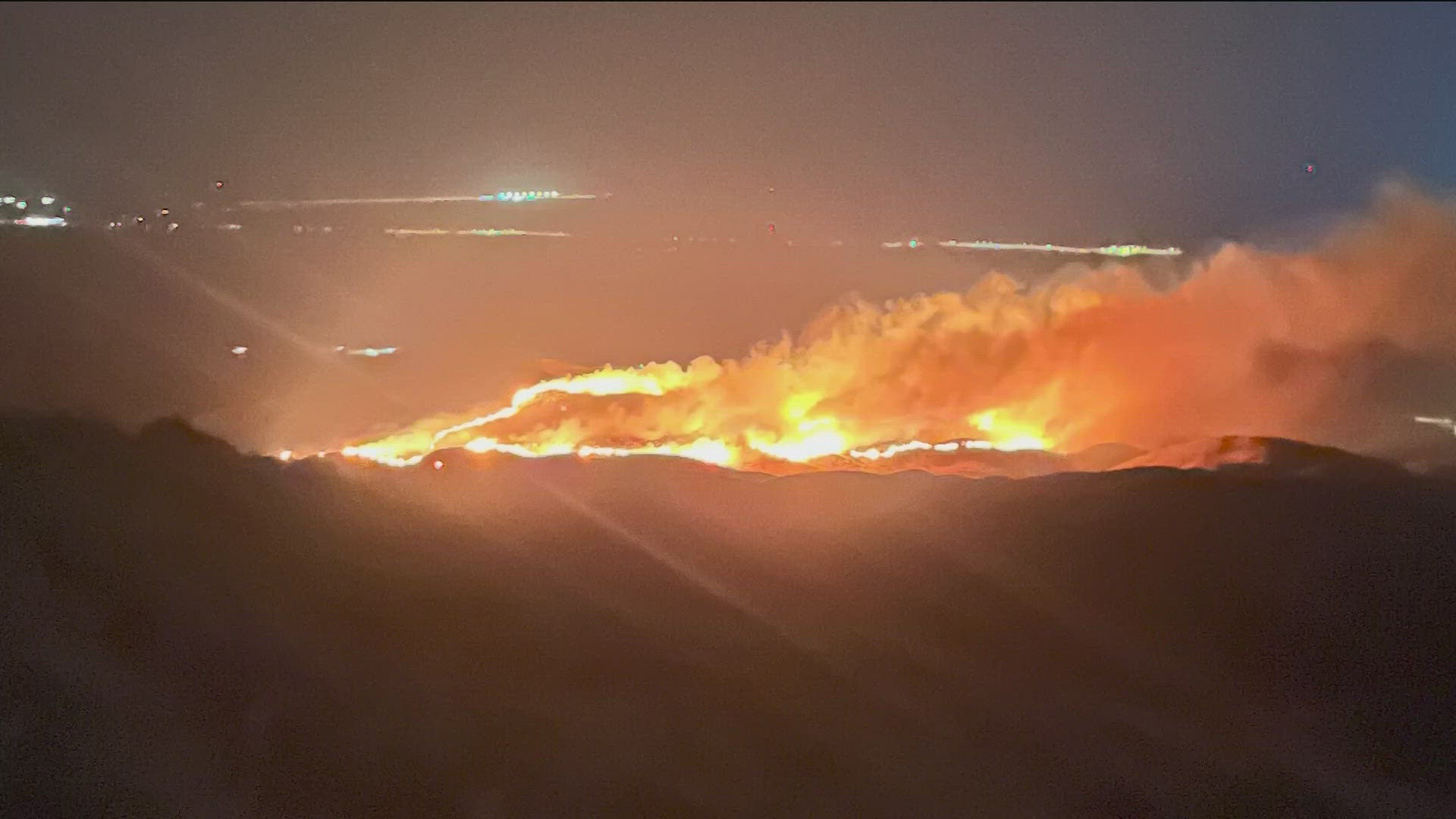 Riverstone International School students were on a field trip at the Intermountain Bird Observatory when the Valley Fire crept too close for comfort.