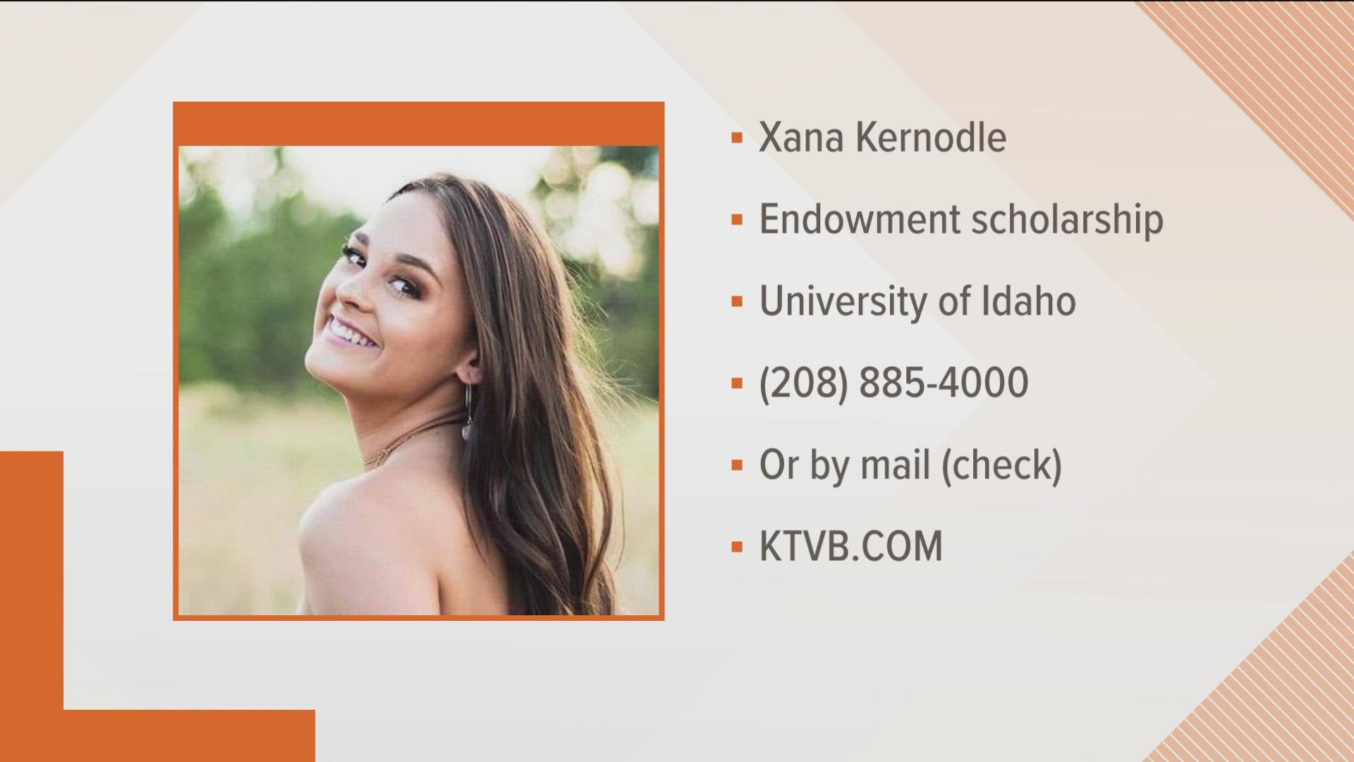 Kernodle family establishes memorial endowment in Xana's honor