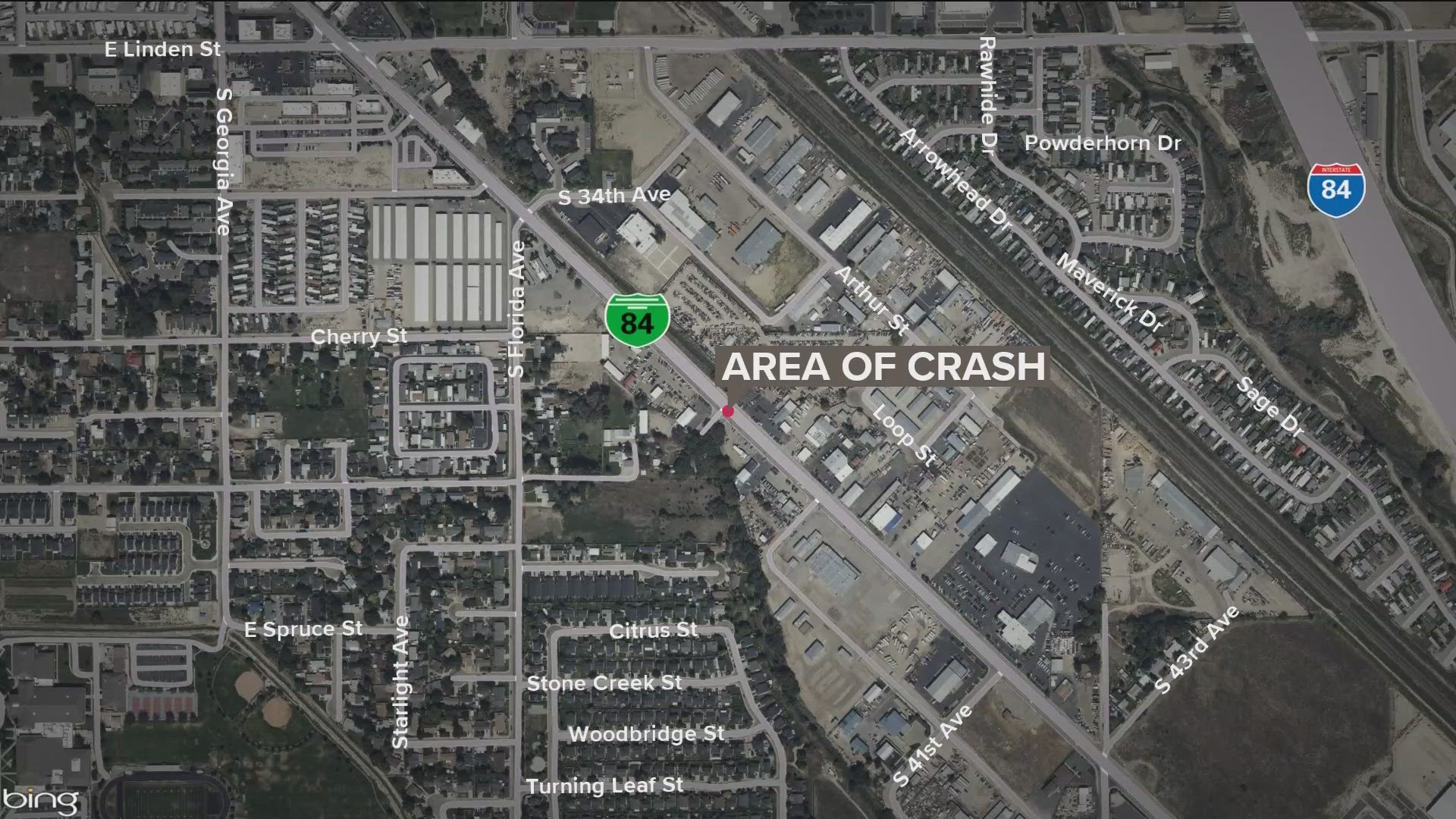 The Idaho State Police said on Friday morning, a 42-year-old Caldwell woman died after crashing into a parked semi-truck.