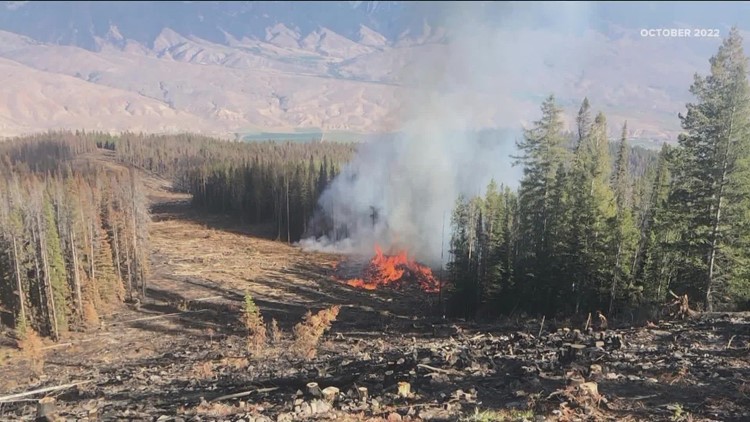 Moose Fire still smoldering in places more than 100 days later