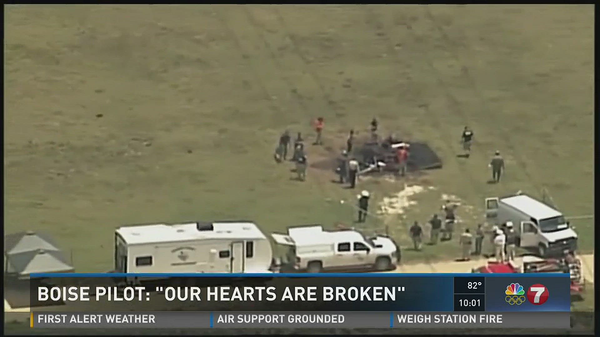 The organizer of the Spirit of Boise Balloon Classic says his heart is broken after a deadly balloon crash in central Texas claimed the lives of 16 people this weekend.