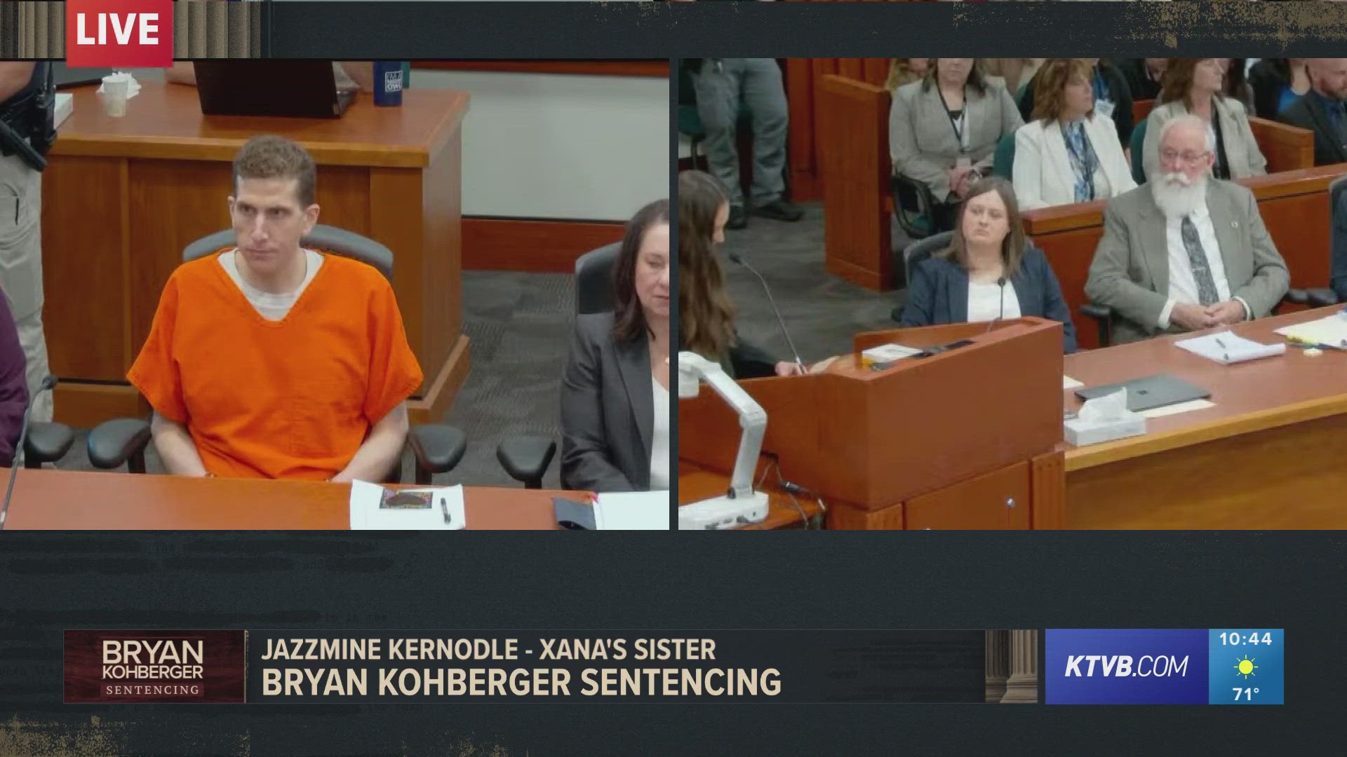 Kohberger sentencing: Xana Kernodle's sister gives impact statement ...