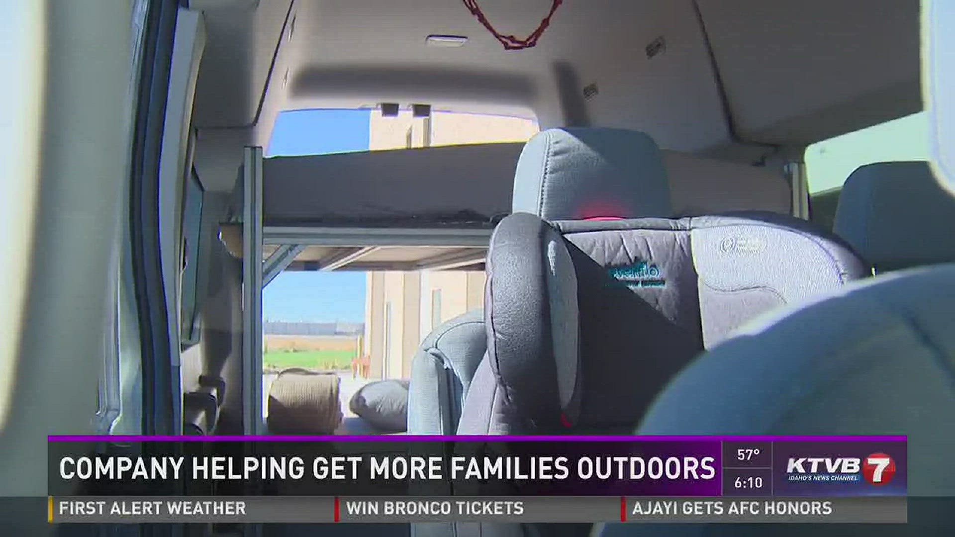 A van rental company in Boise is working to get more people outdoors.