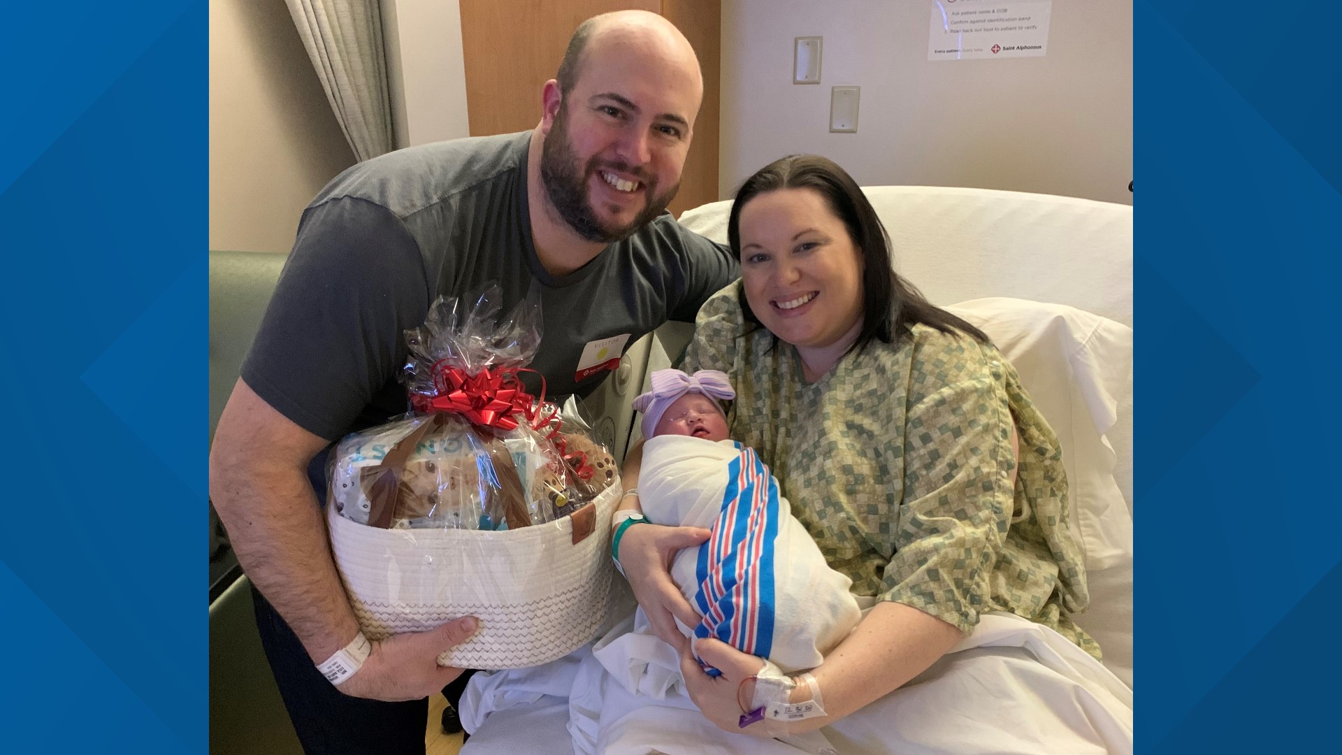 Parents, hospitals celebrate first babies born locally in 2021